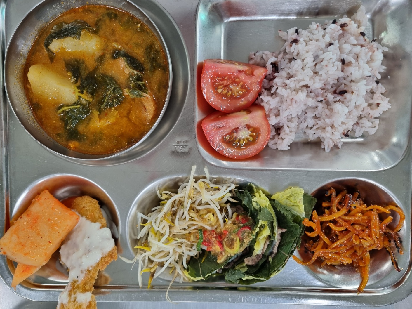 중식 식단 이미지
