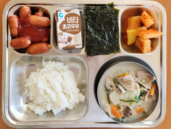 조식 식단 이미지