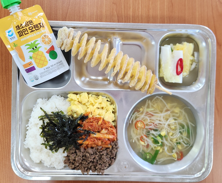 중식 식단 이미지