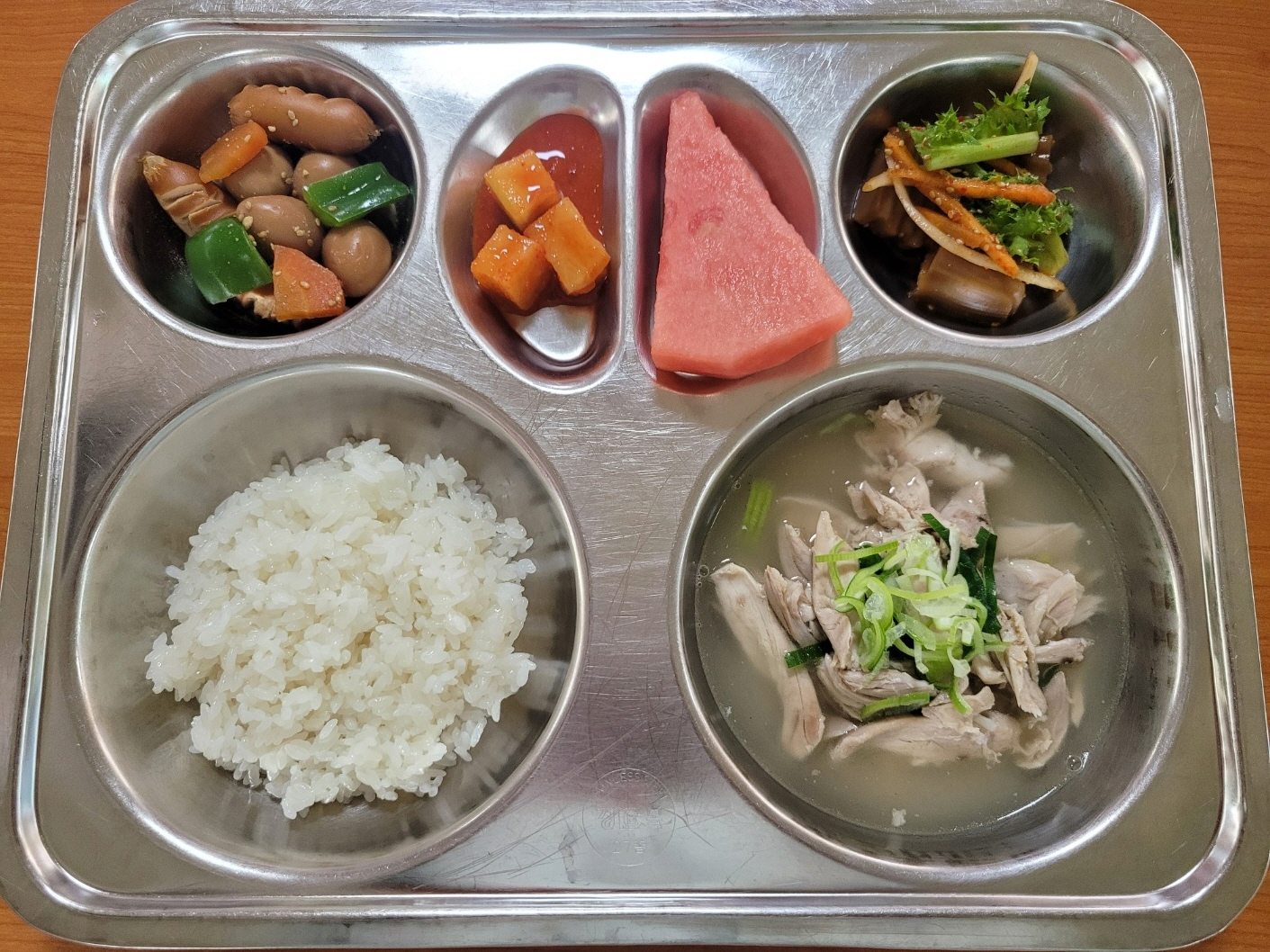 중식 식단 이미지