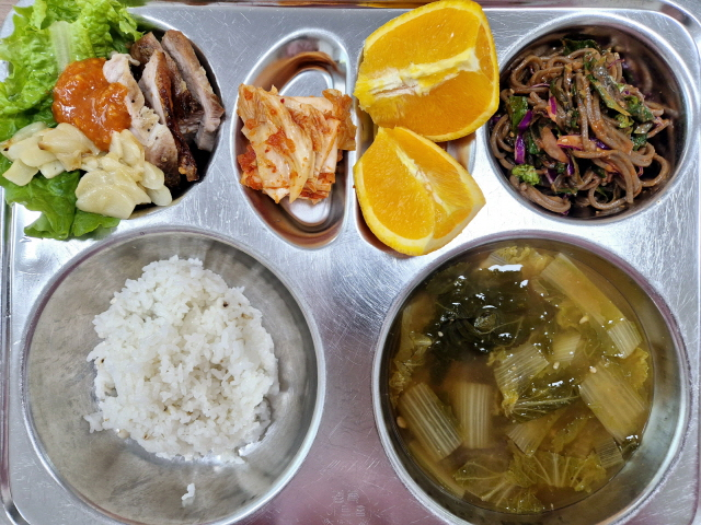 중식 식단 이미지