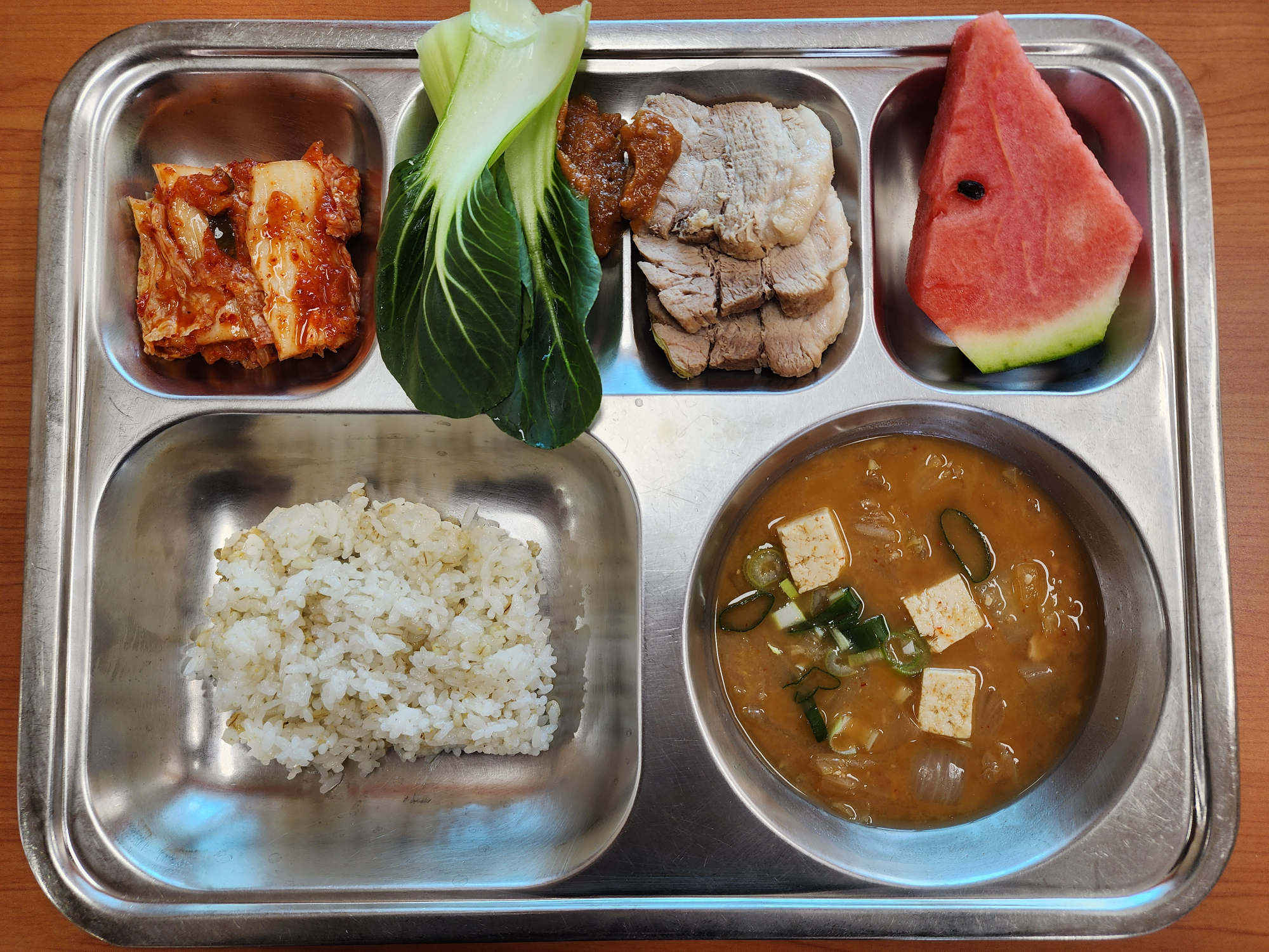 중식 식단 이미지