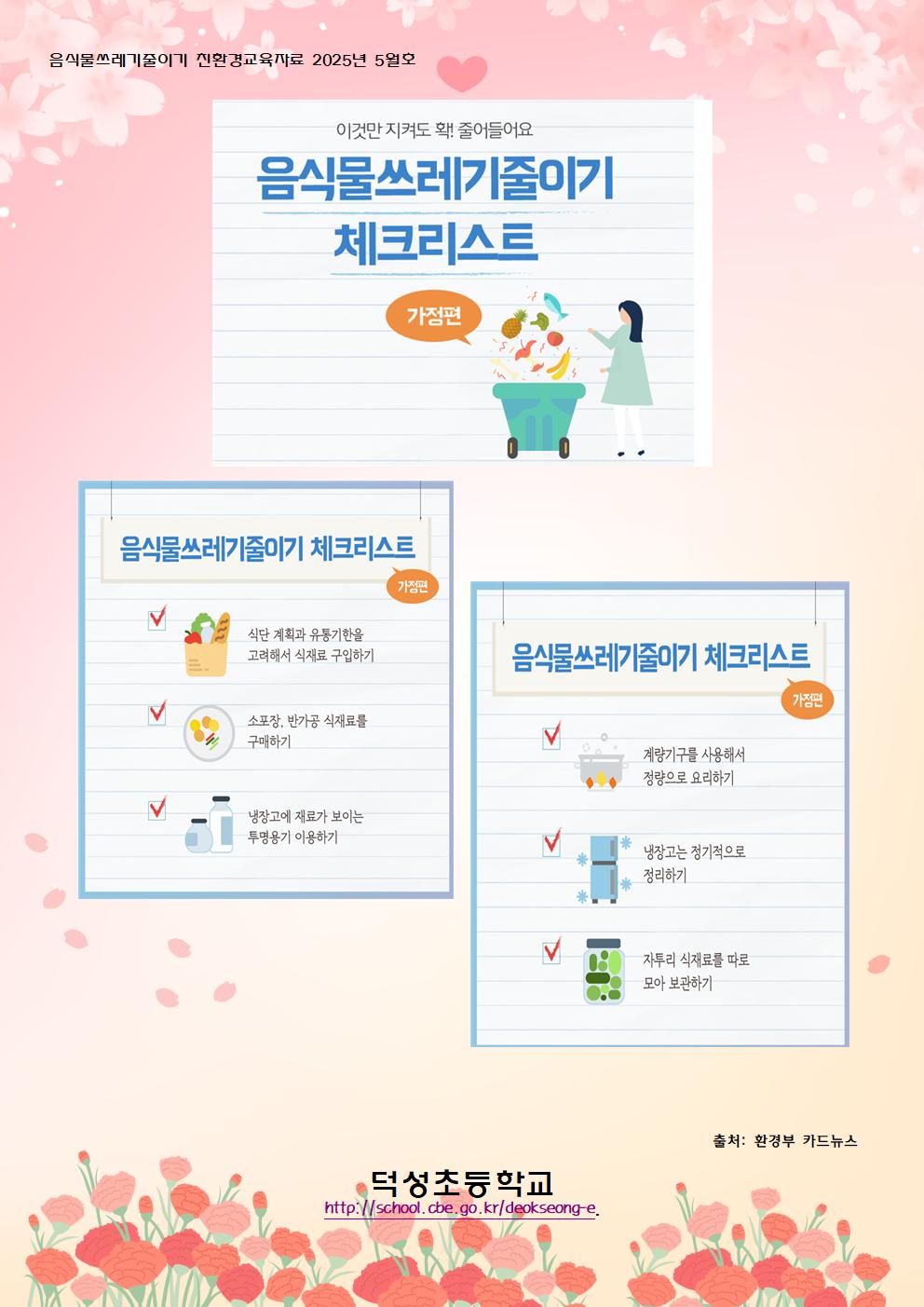 5월 음식물쓰레기 줄이기 교육자료001