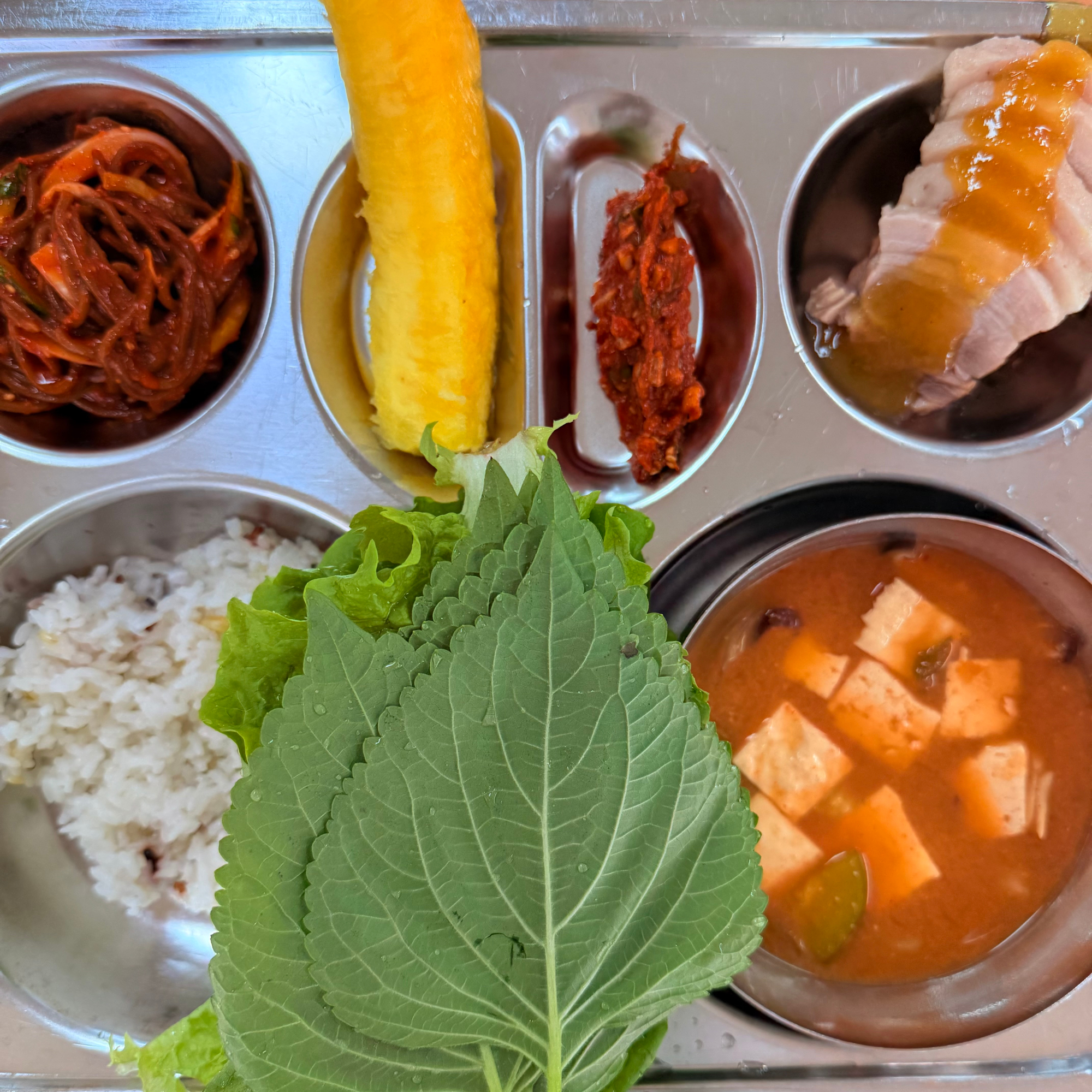 중식 식단 이미지