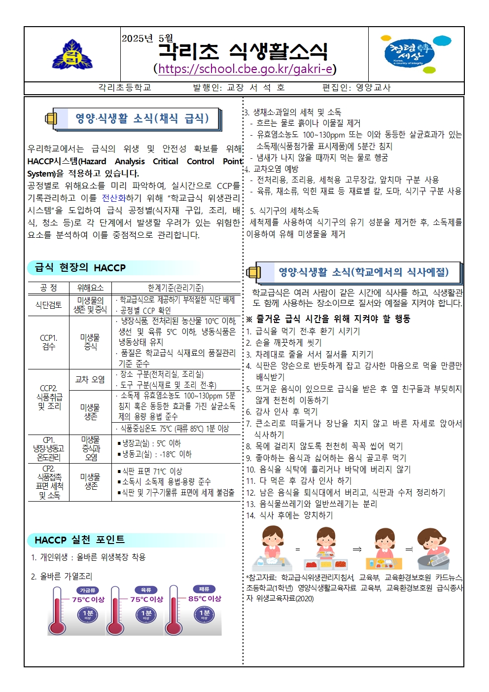 5월 식생활소식지 및 식단표001