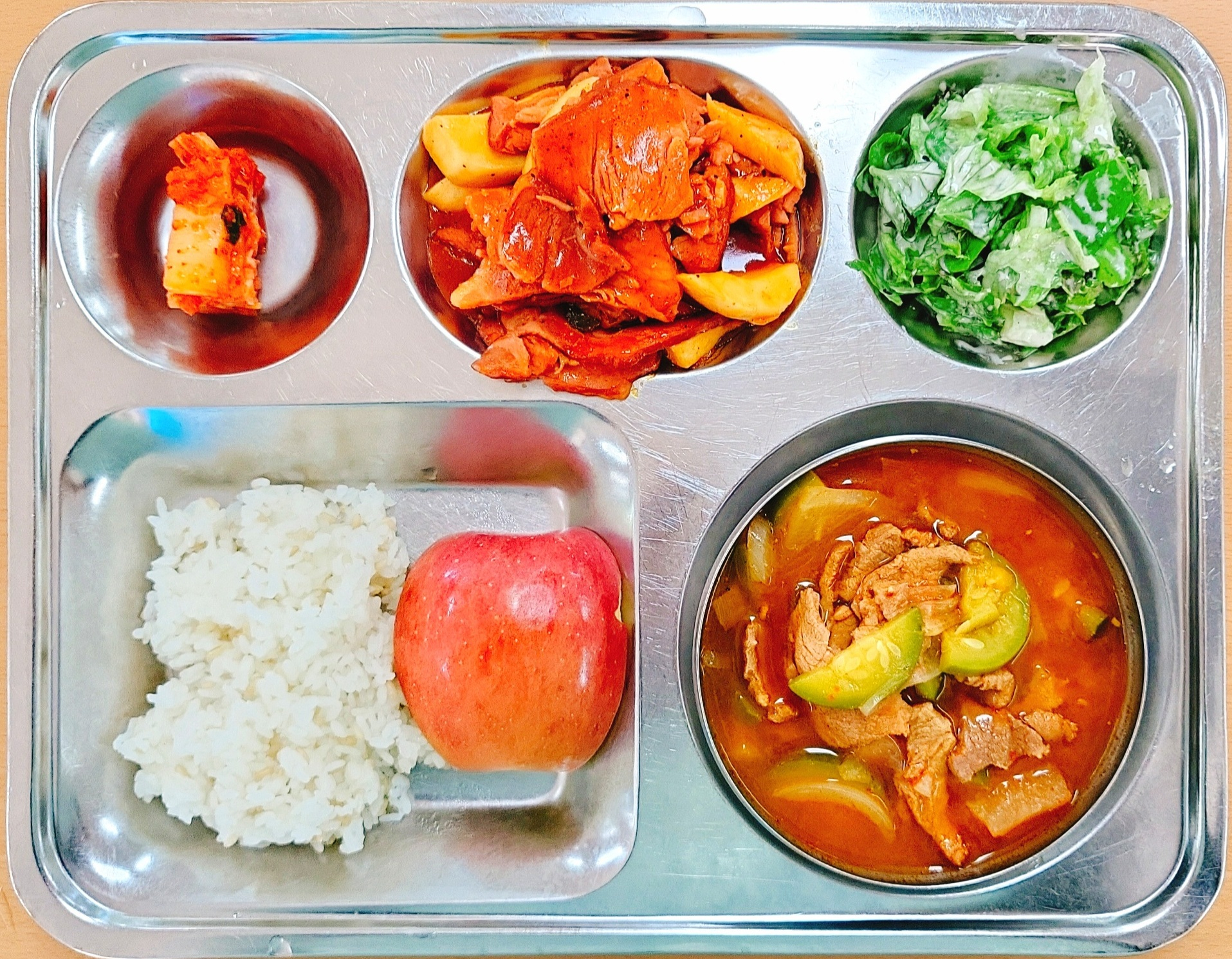 중식 식단 이미지