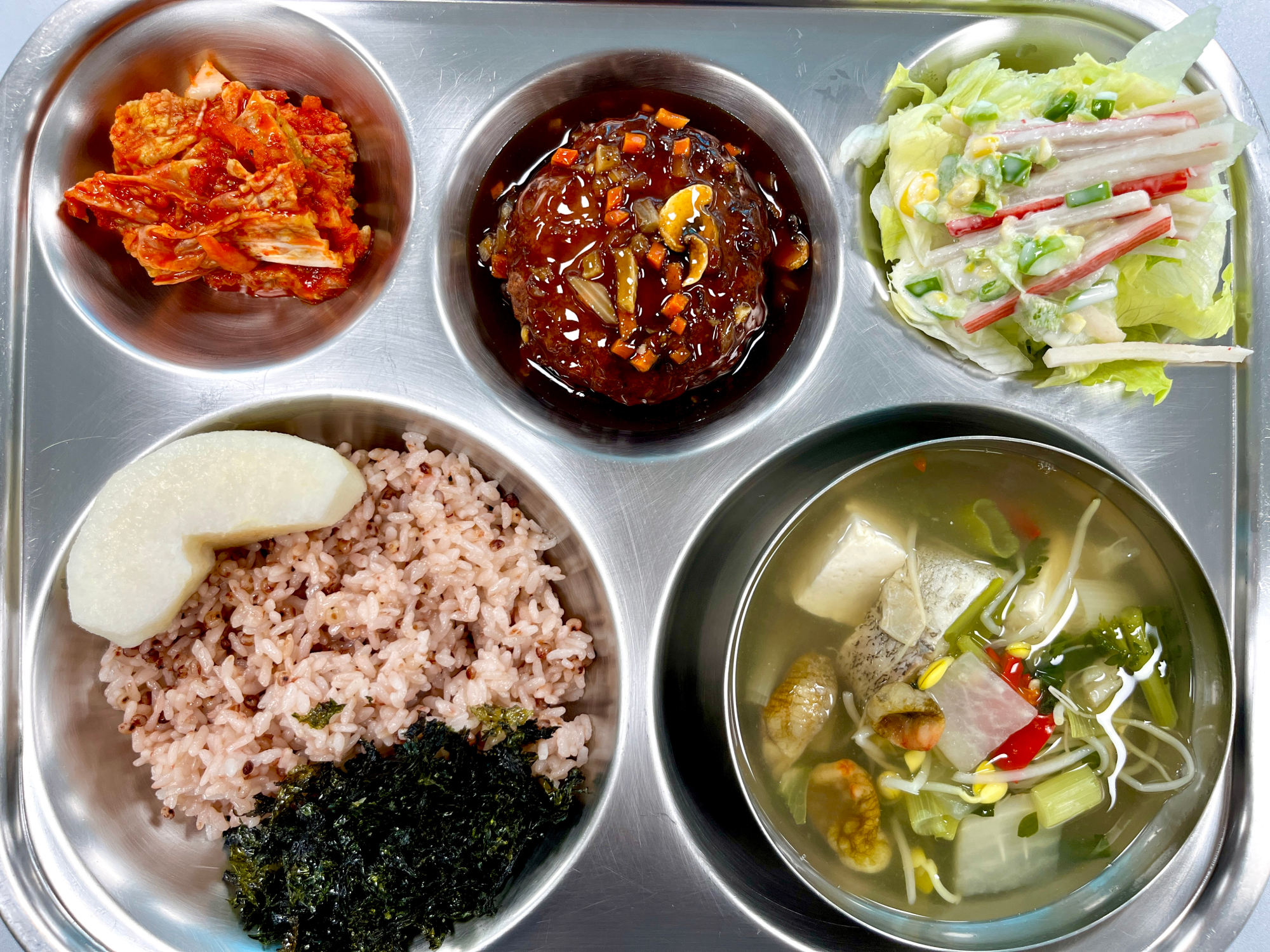 중식 식단 이미지