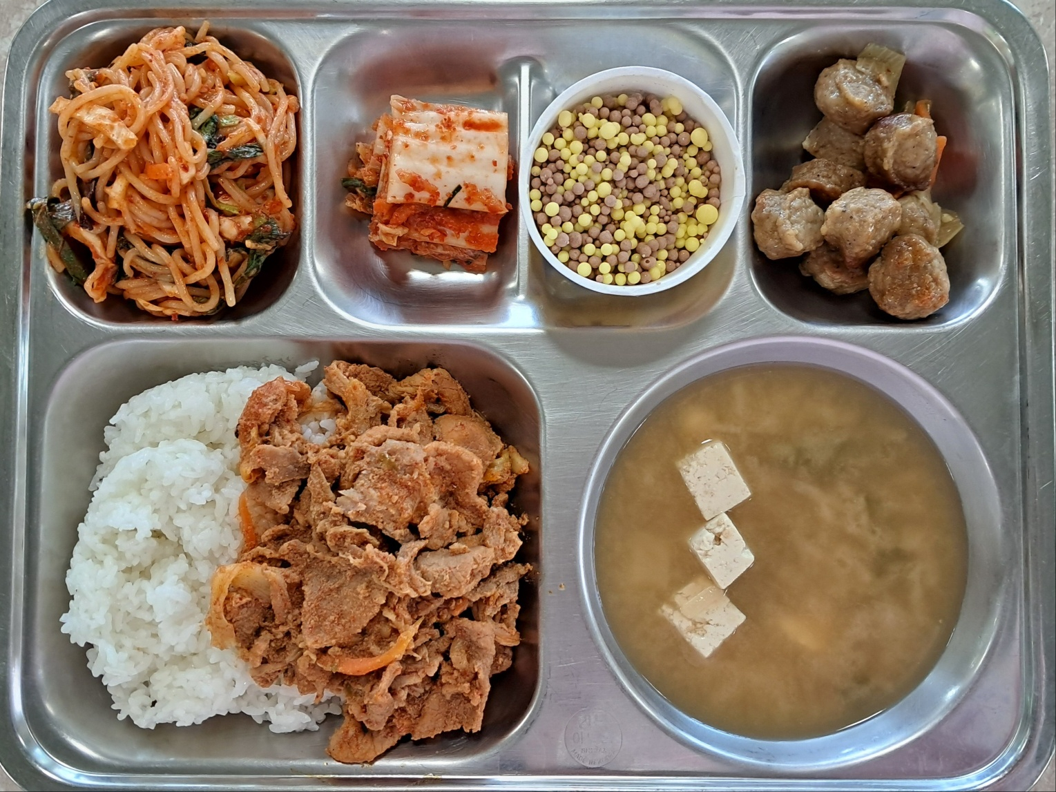 중식 식단 이미지