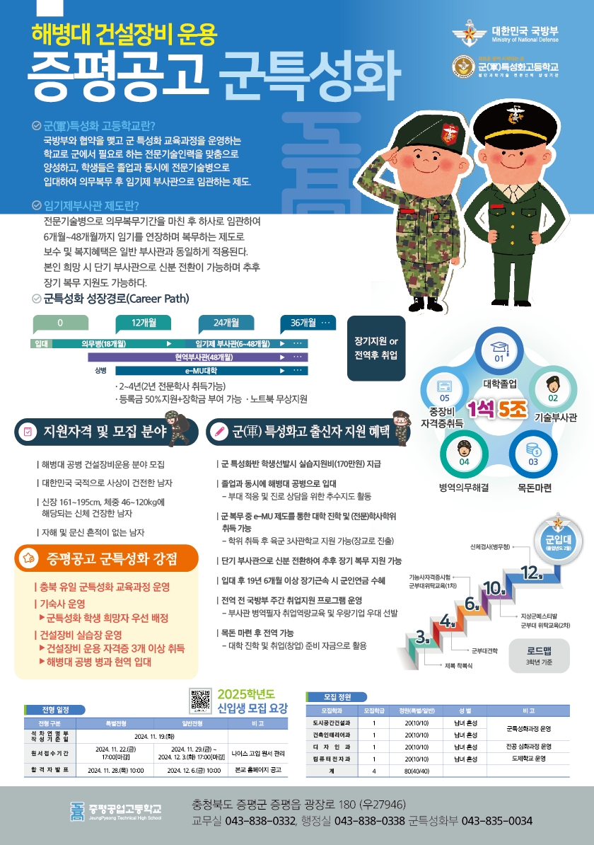 군특성화 홍보 자료