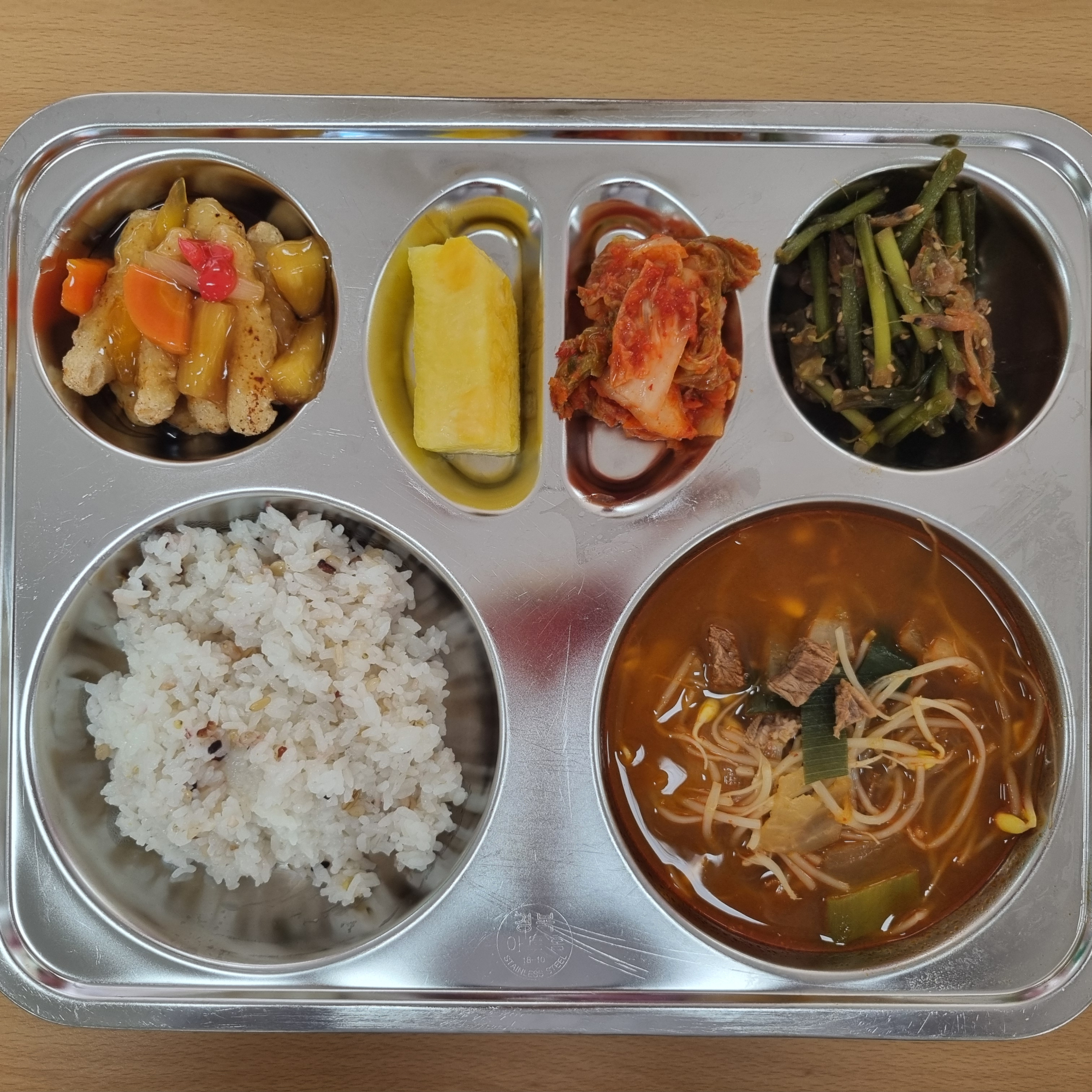 중식 식단 이미지