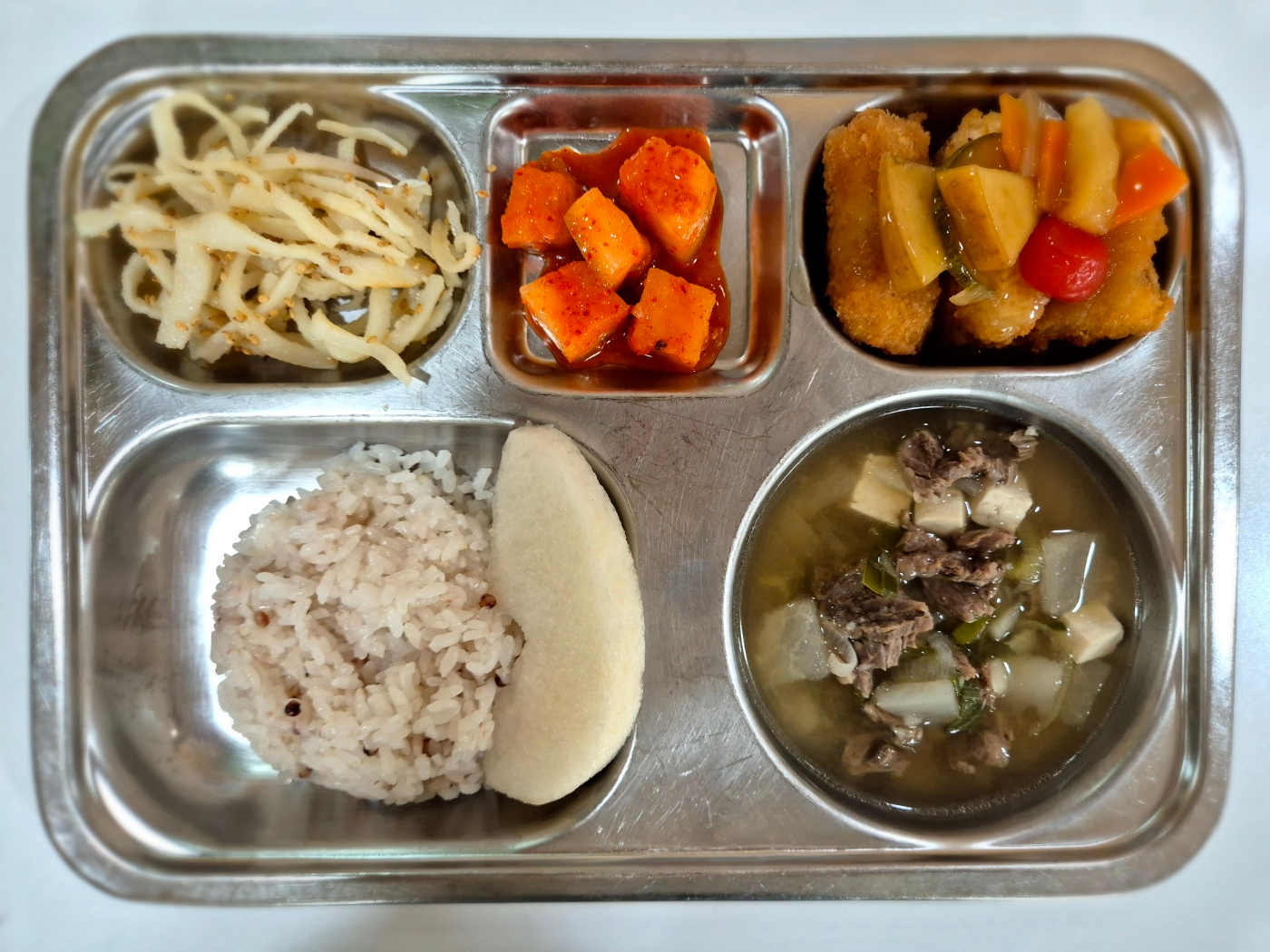 중식 식단 이미지