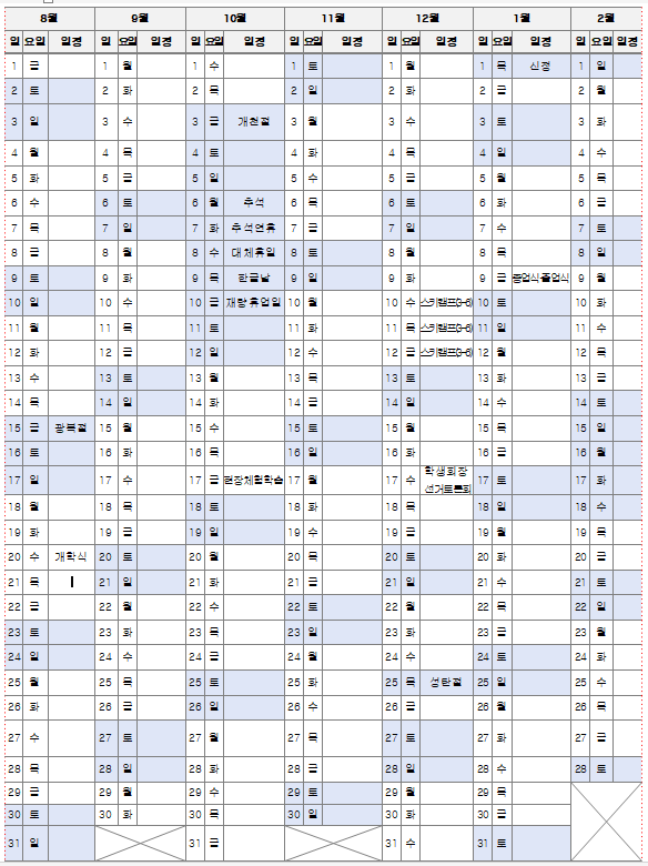 2학기