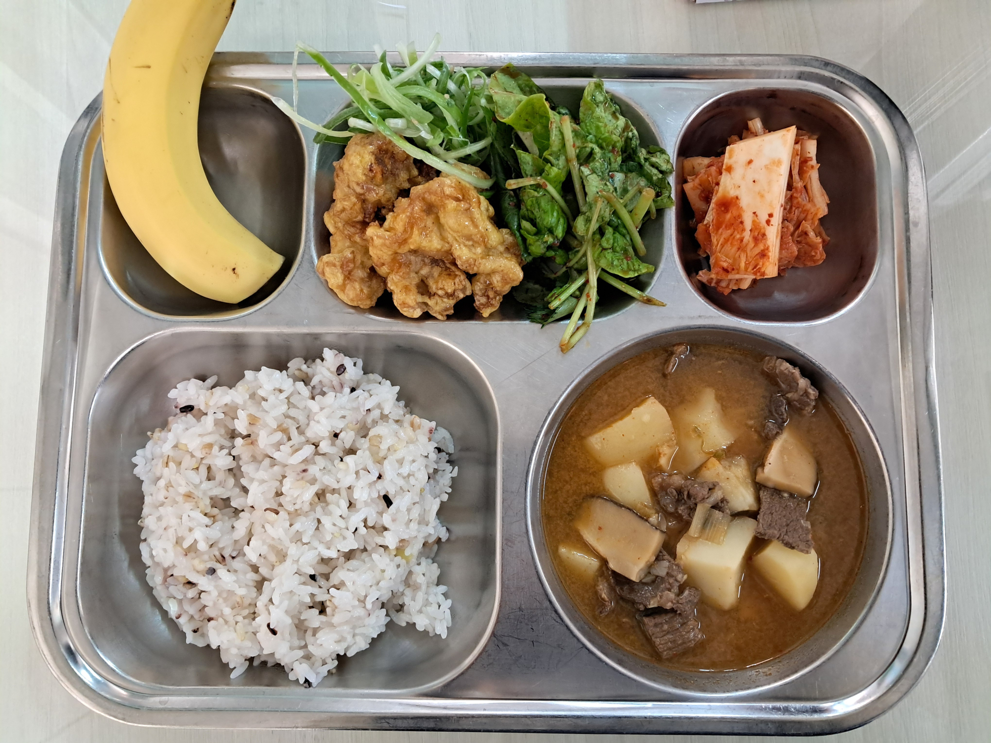중식 식단 이미지