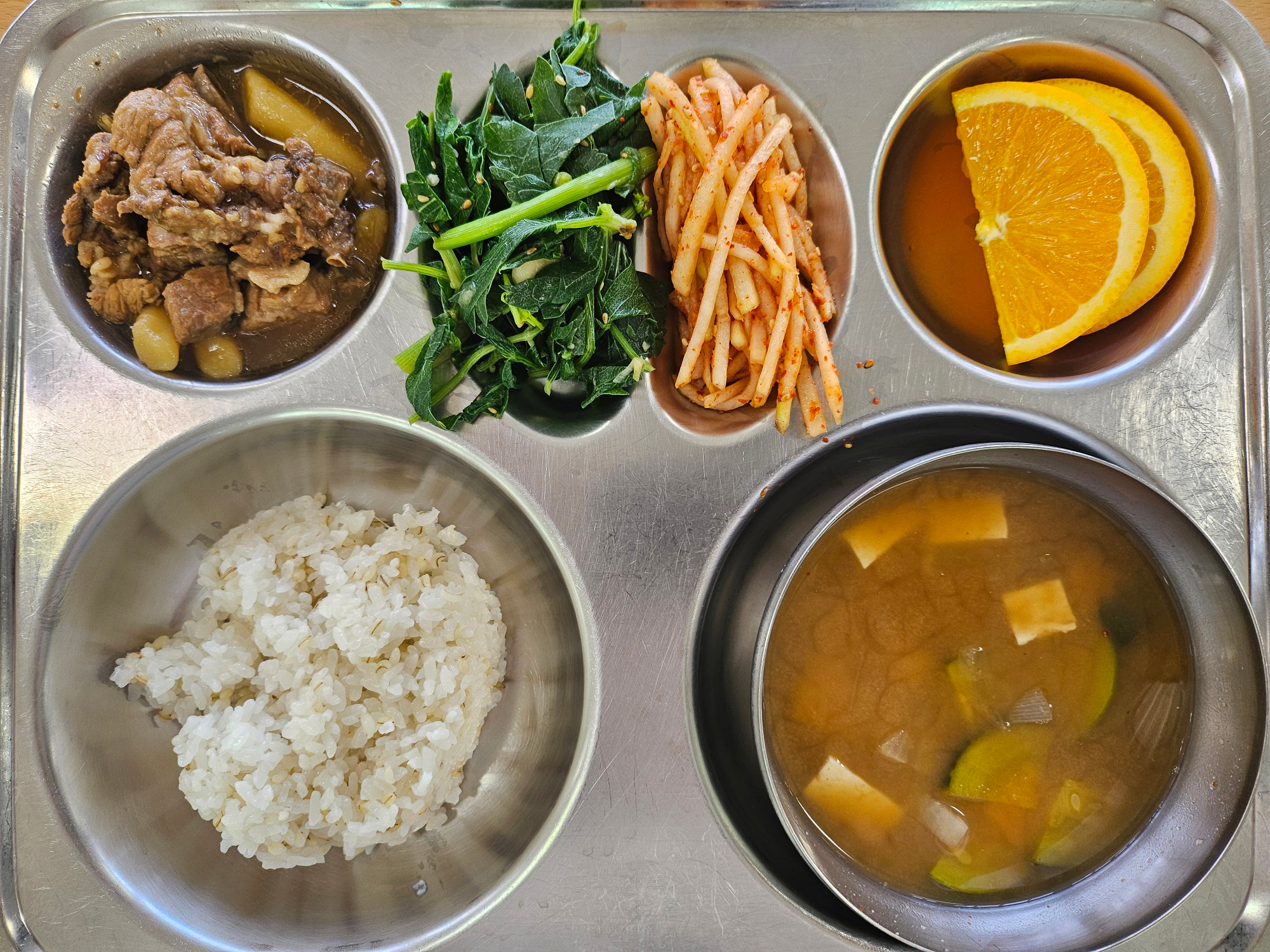 중식 식단 이미지