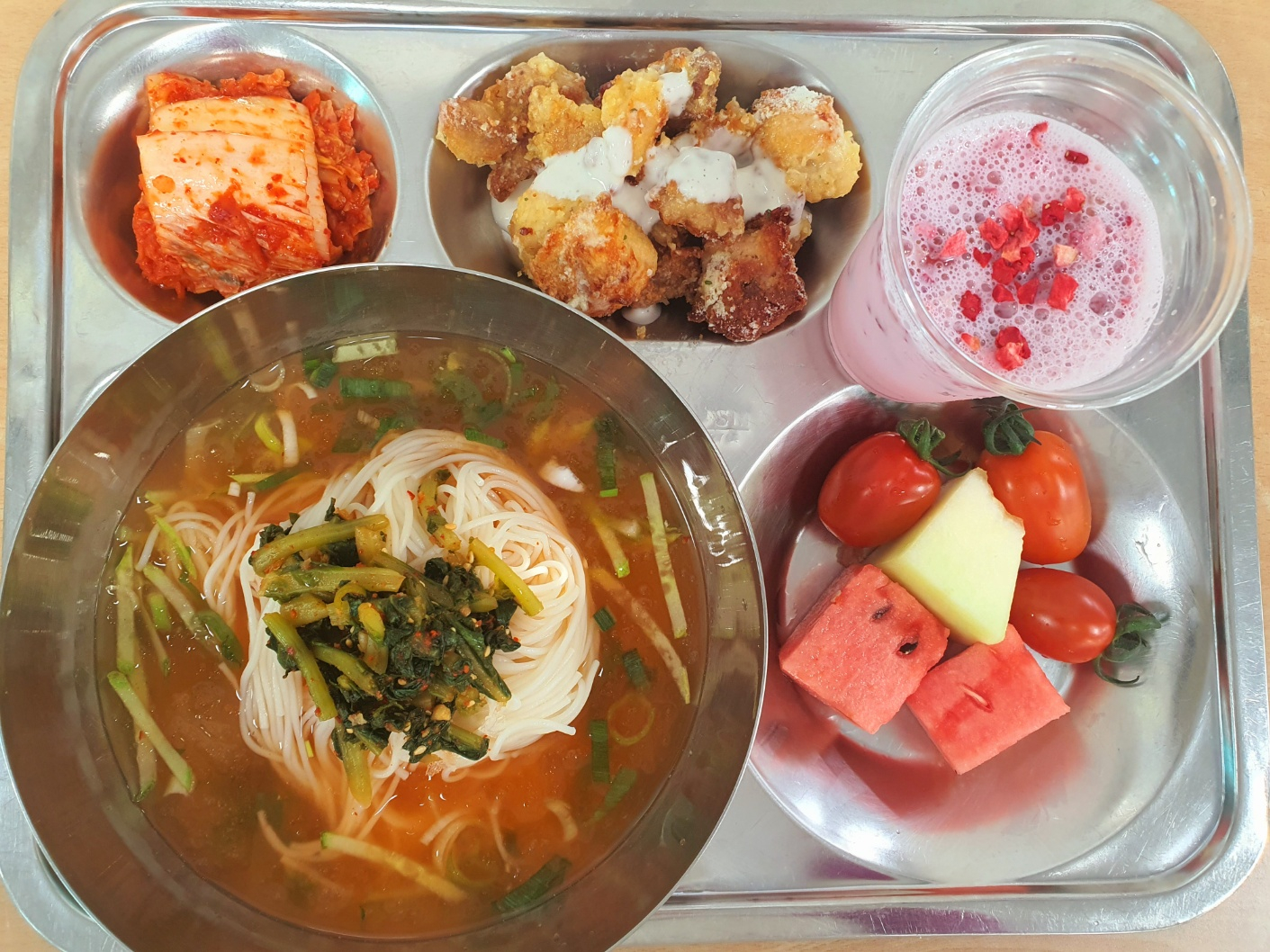 중식 식단 이미지