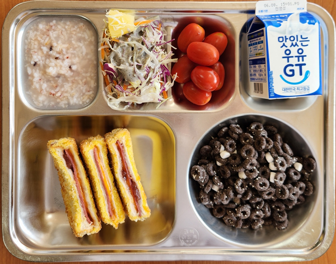 조식 식단 이미지