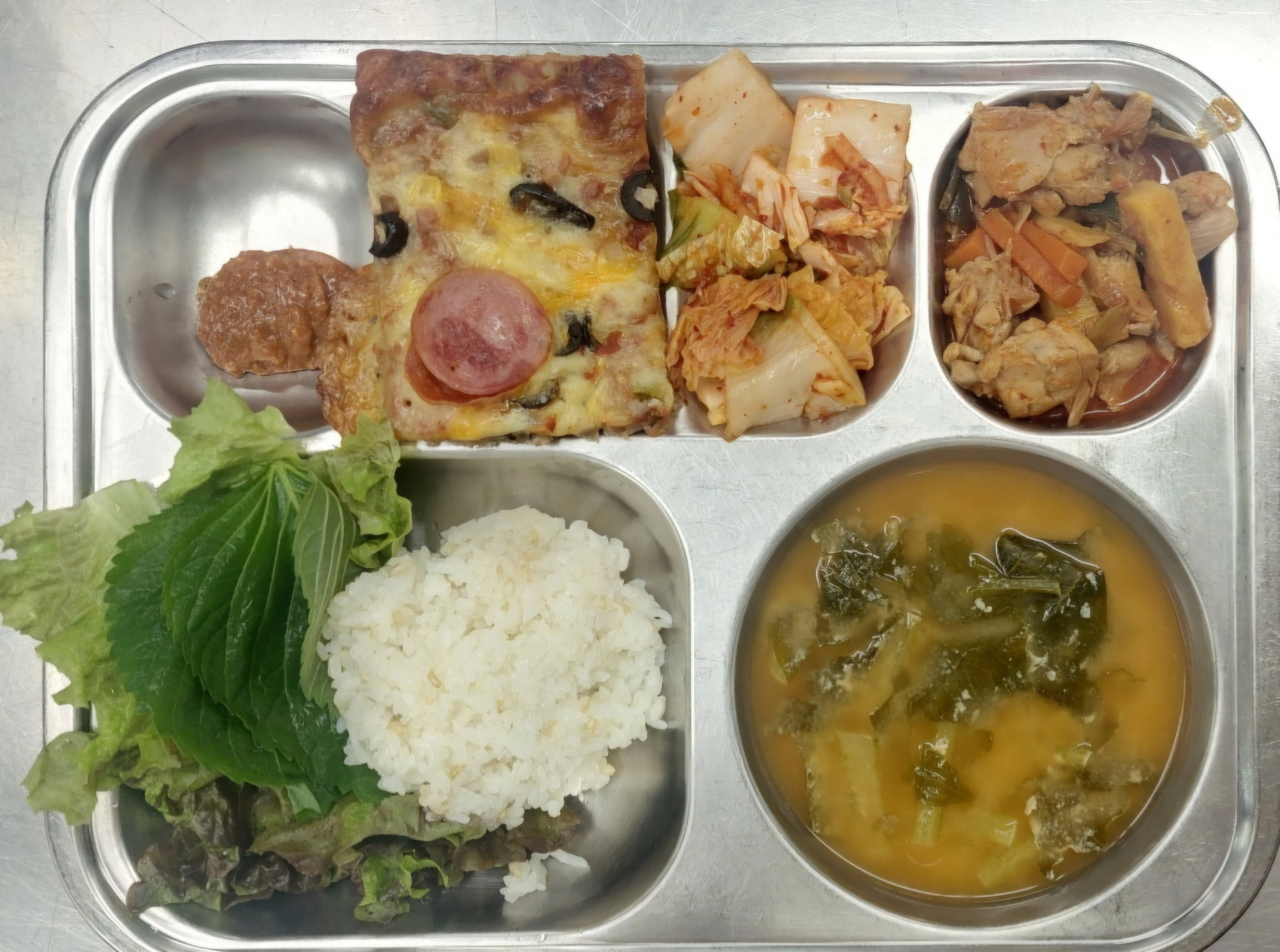 중식 식단 이미지