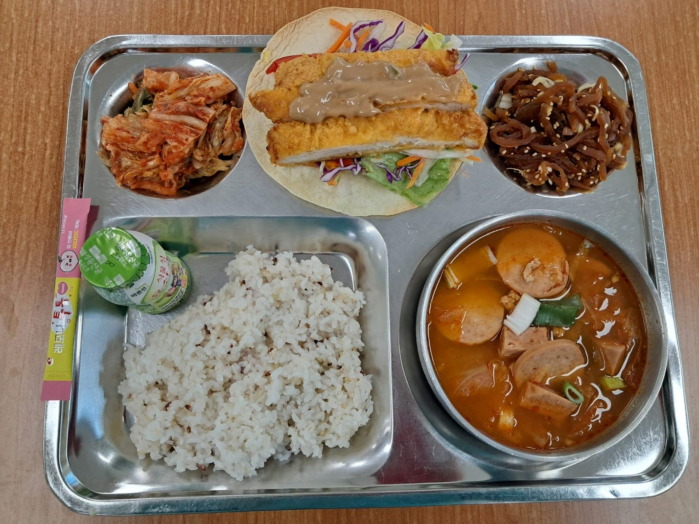 중식 식단 이미지