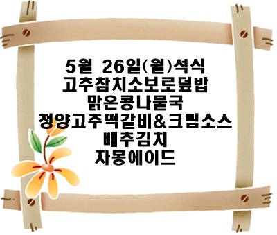 20250526 - 식단명(석)