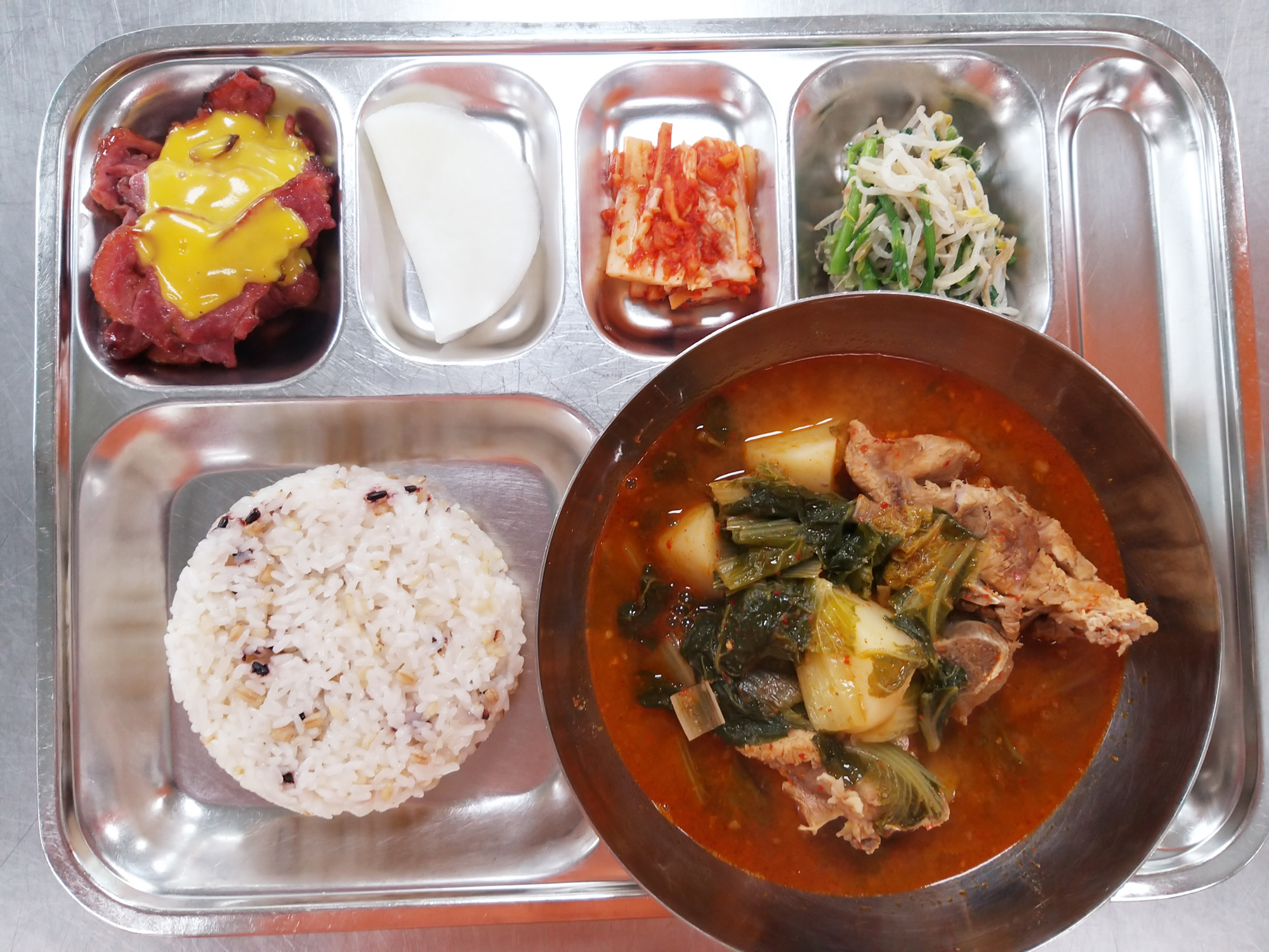 중식 식단 이미지