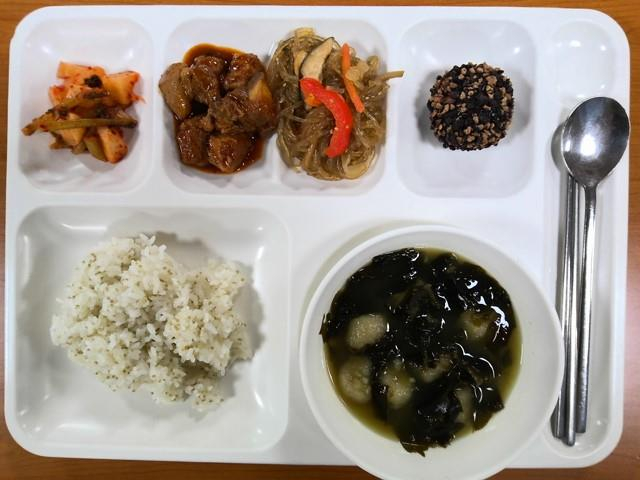 중식 식단 이미지