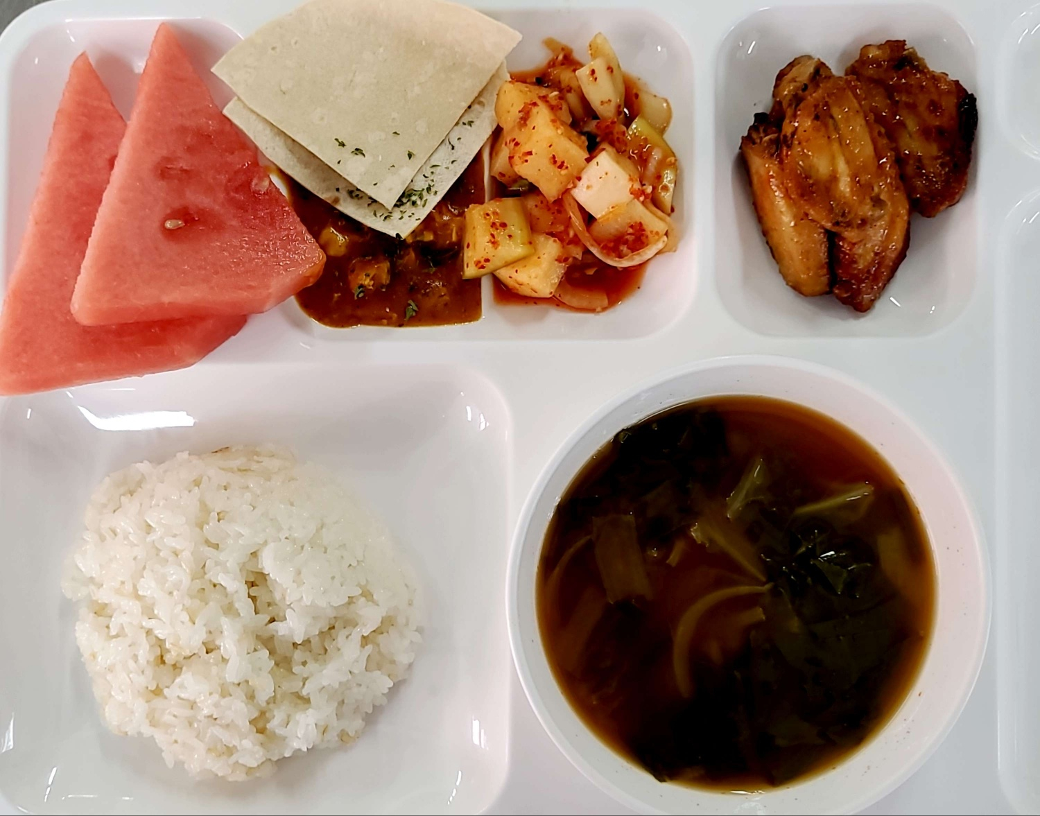 중식 식단 이미지