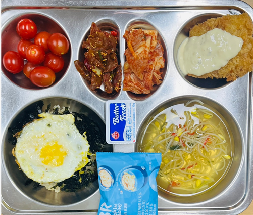 조식 식단 이미지