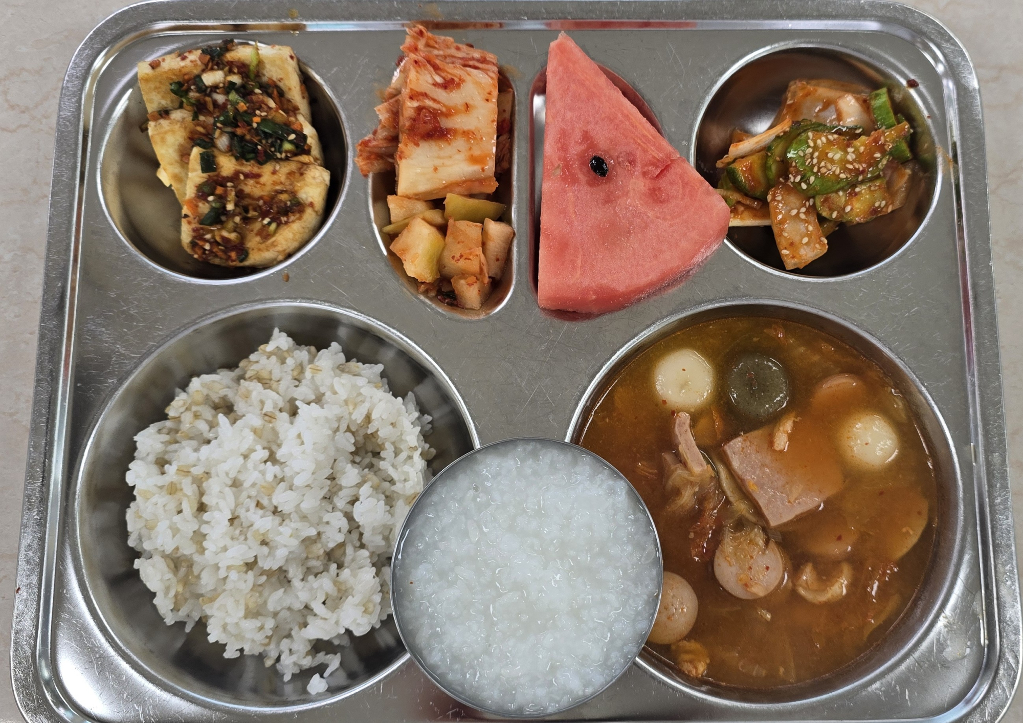 중식 식단 이미지