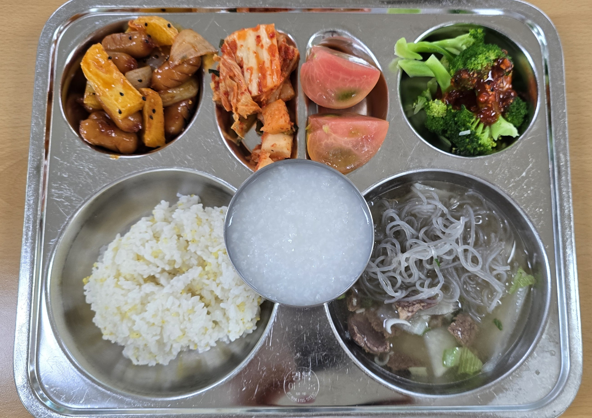 중식 식단 이미지