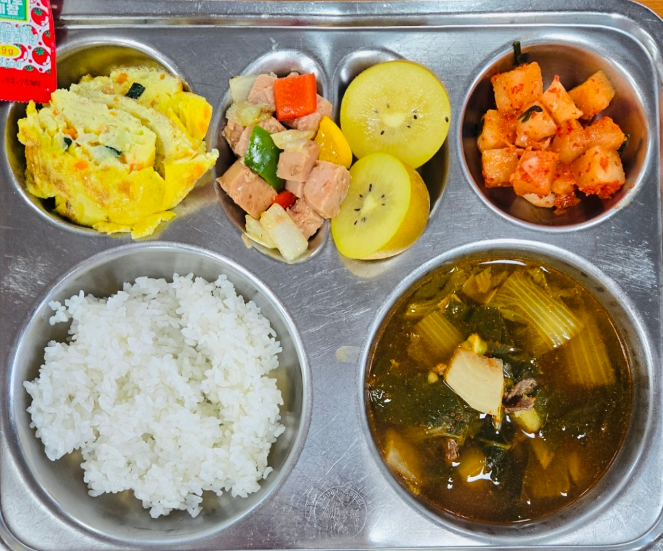 조식 식단 이미지