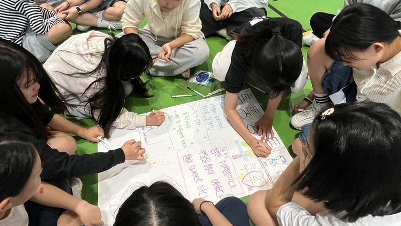 충주북여중 1학년 활동사진 (5)