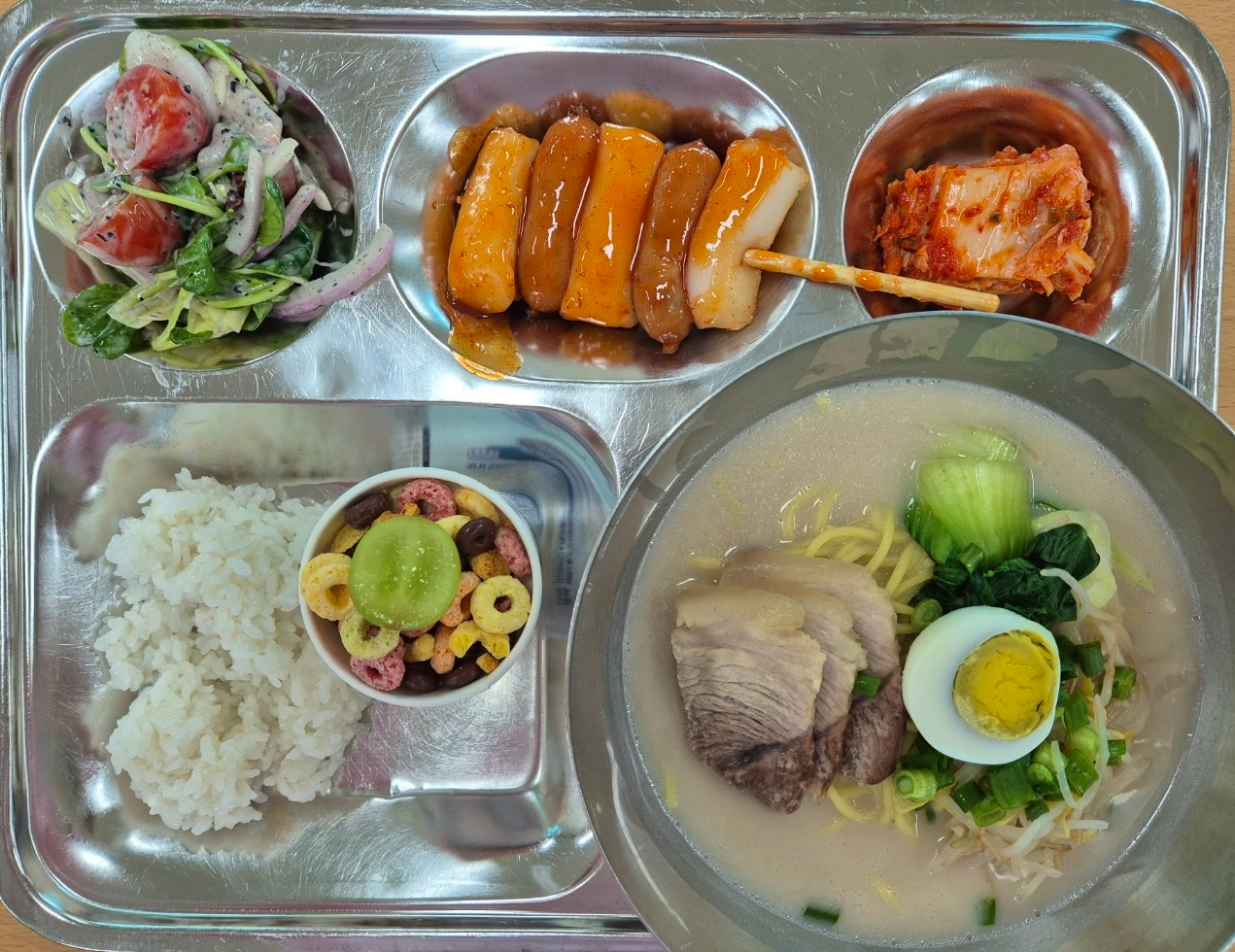 중식 식단 이미지