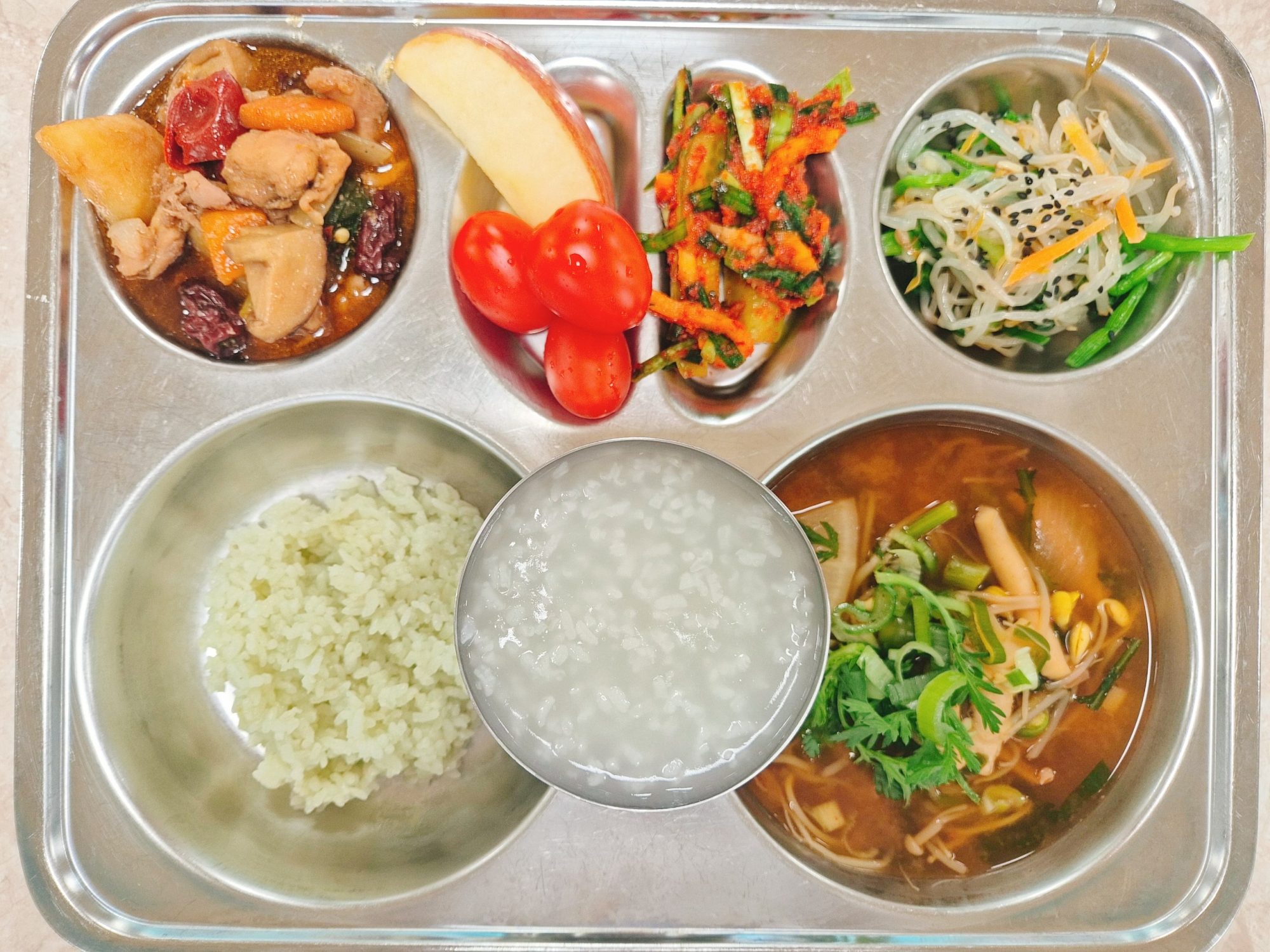중식 식단 이미지