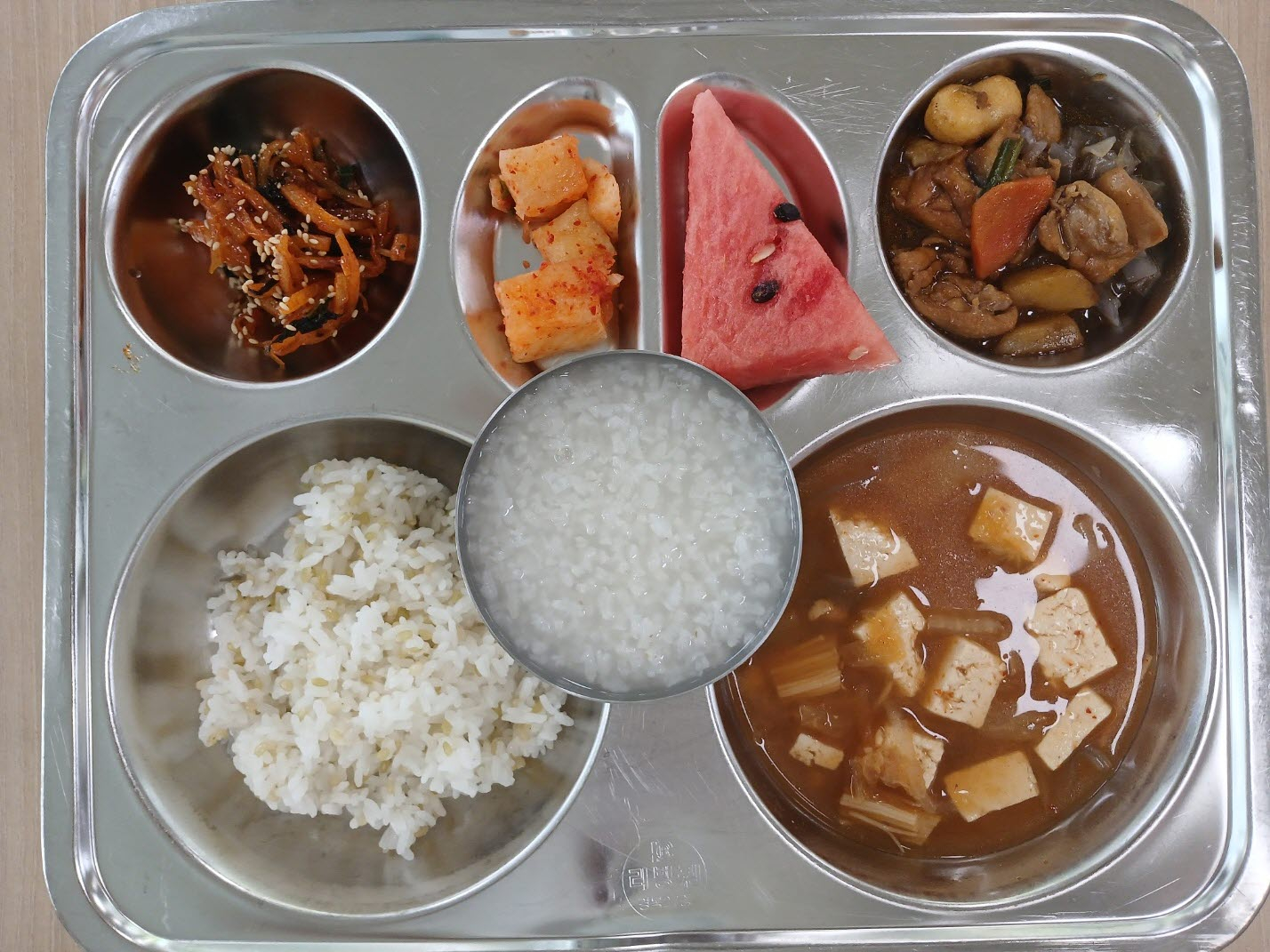중식 식단 이미지