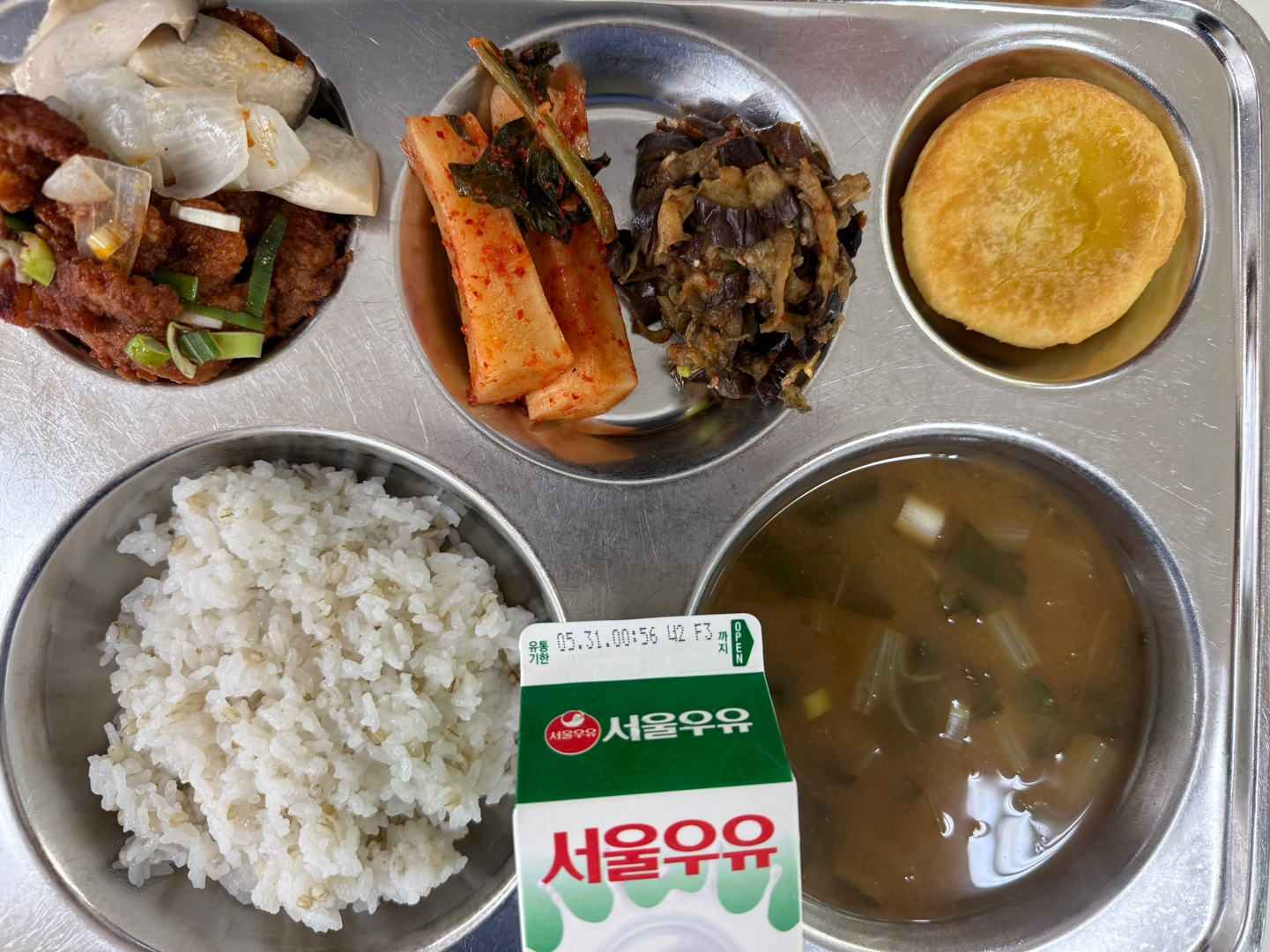 중식 식단 이미지