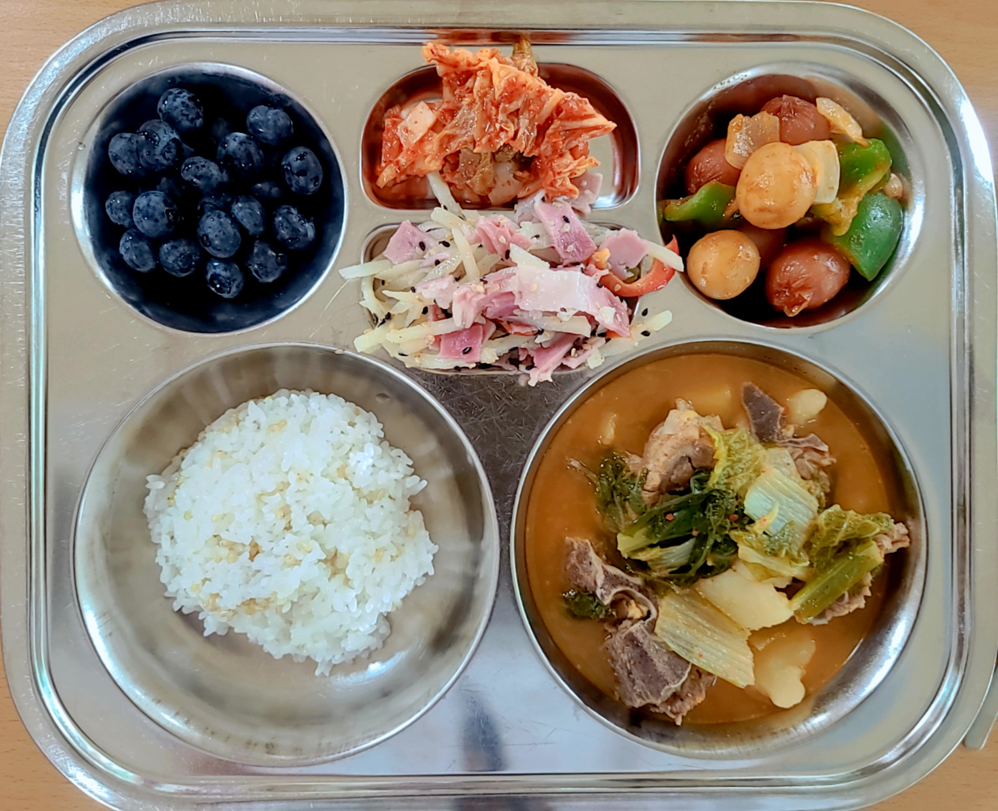 중식 식단 이미지