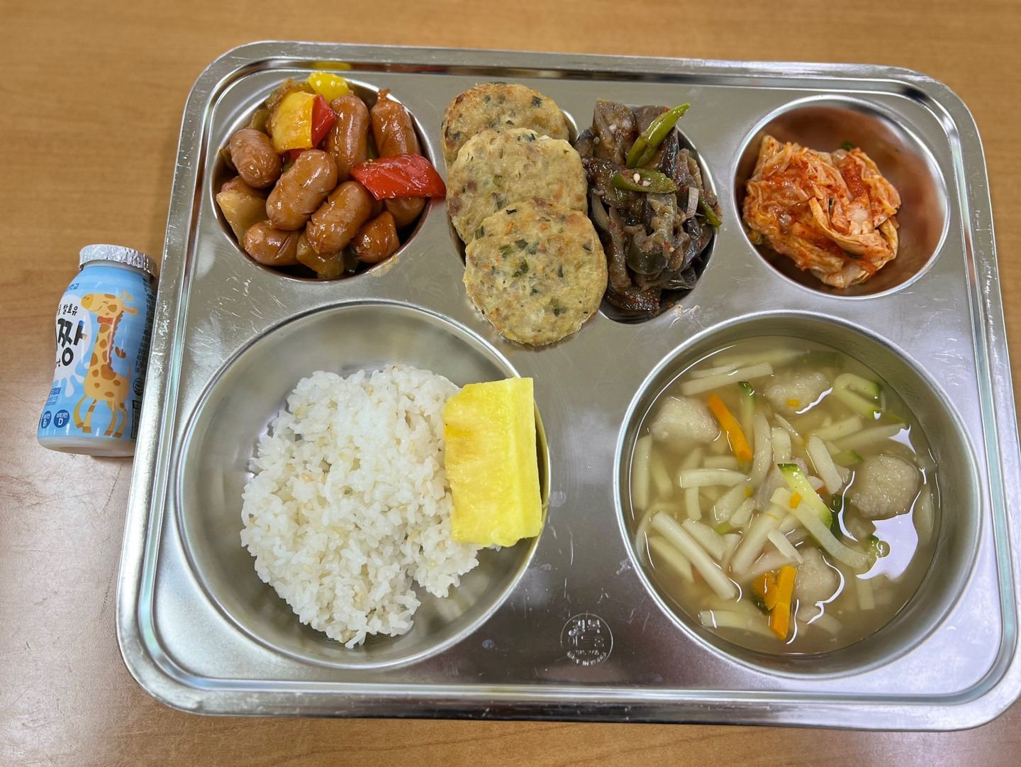중식 식단 이미지