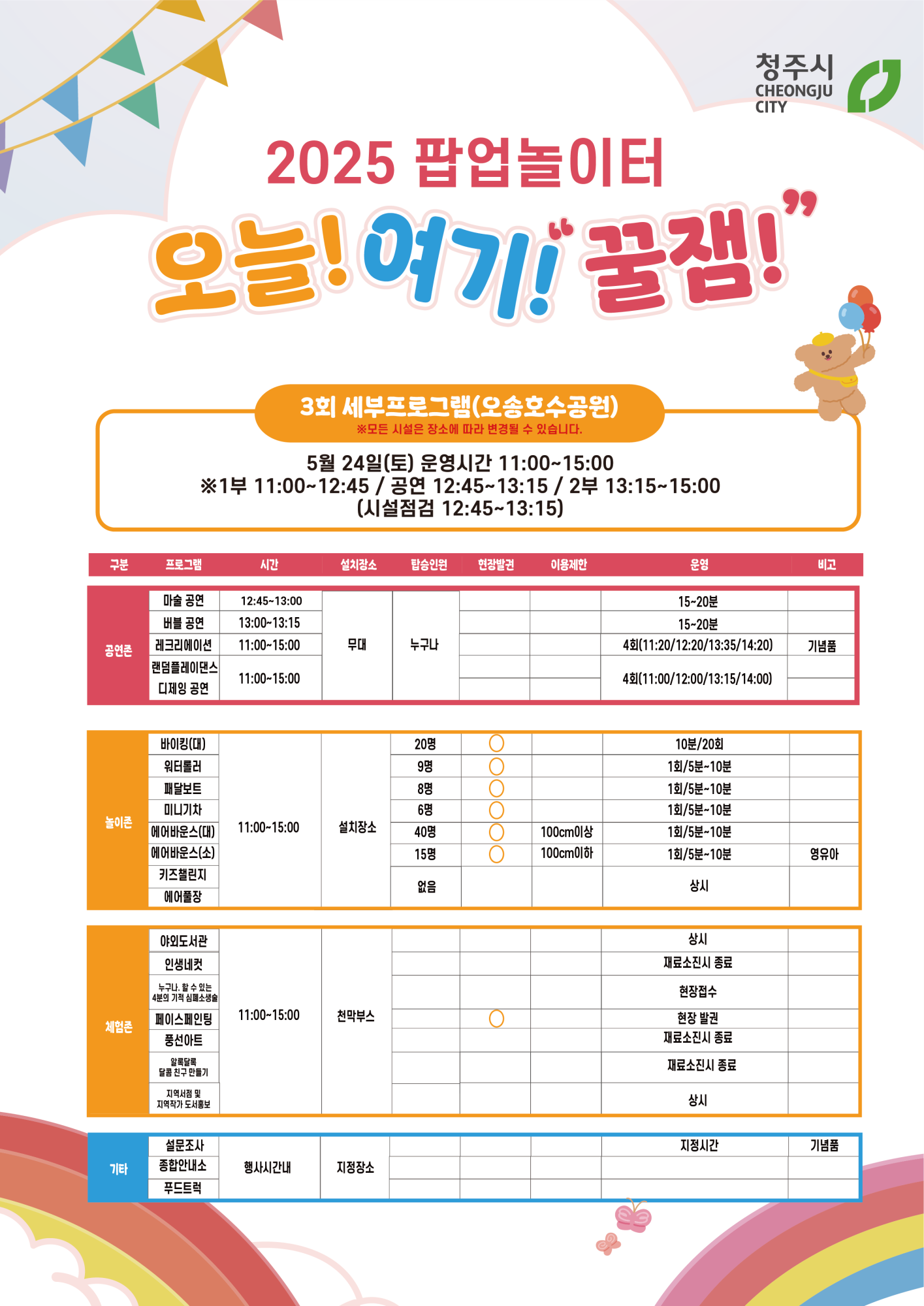청주시 아동복지과_3회차 타임테이블