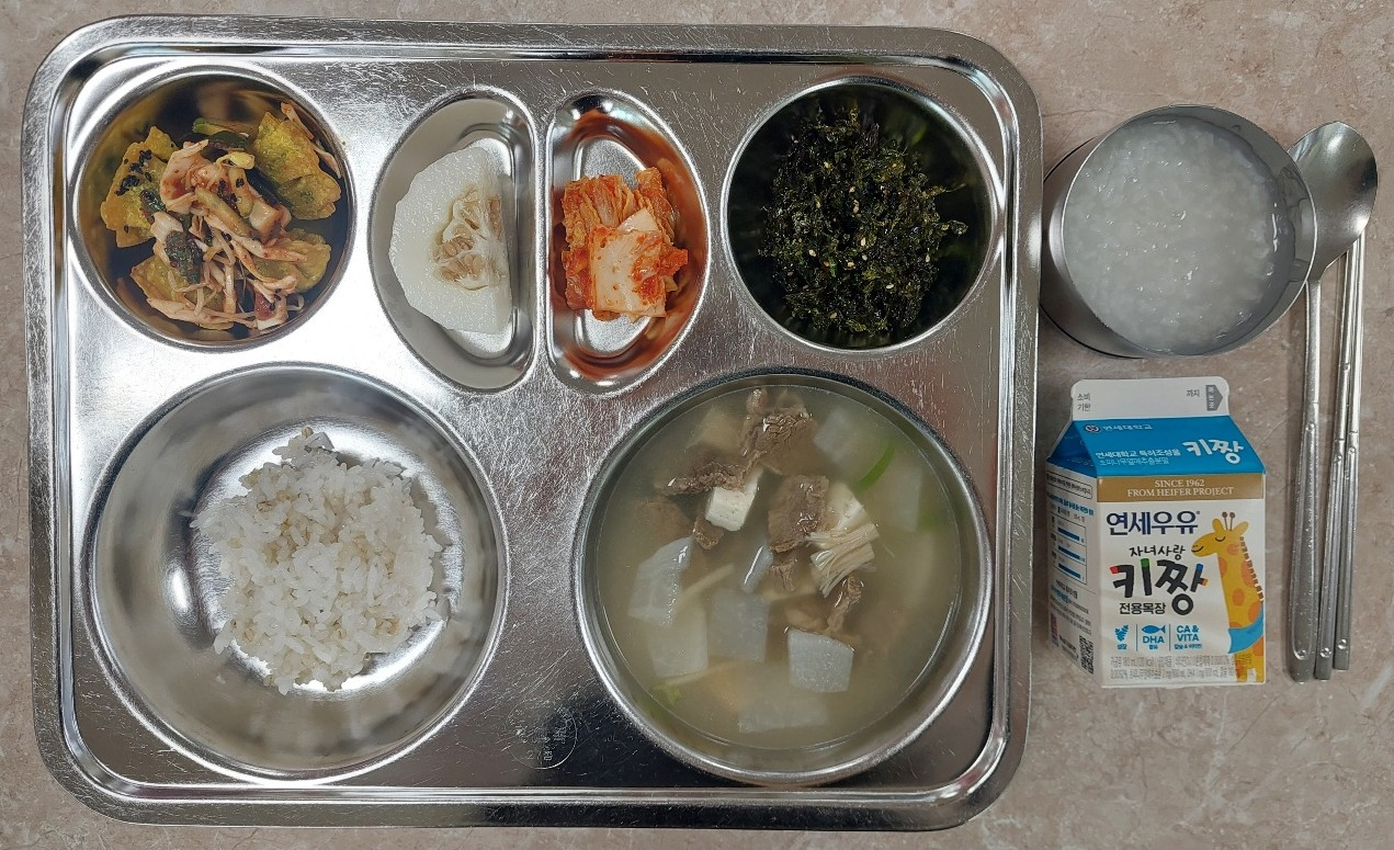 중식 식단 이미지