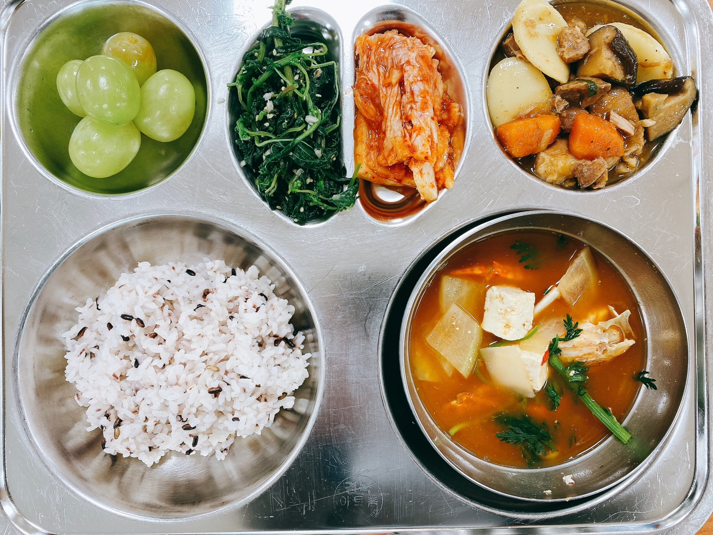 중식 식단 이미지