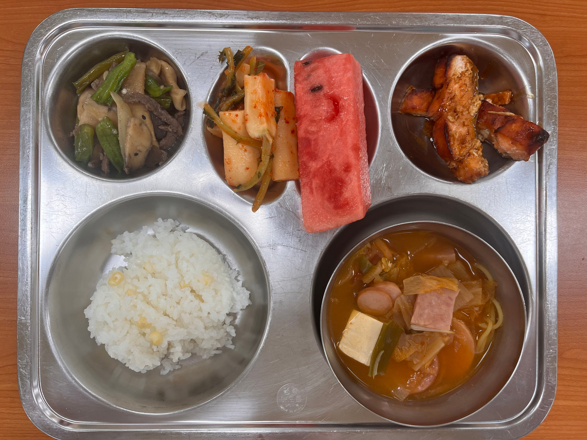 중식 식단 이미지