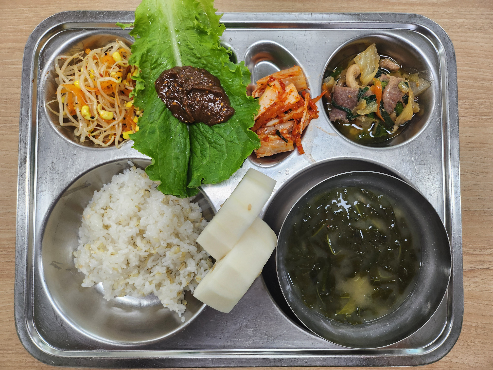 중식 식단 이미지