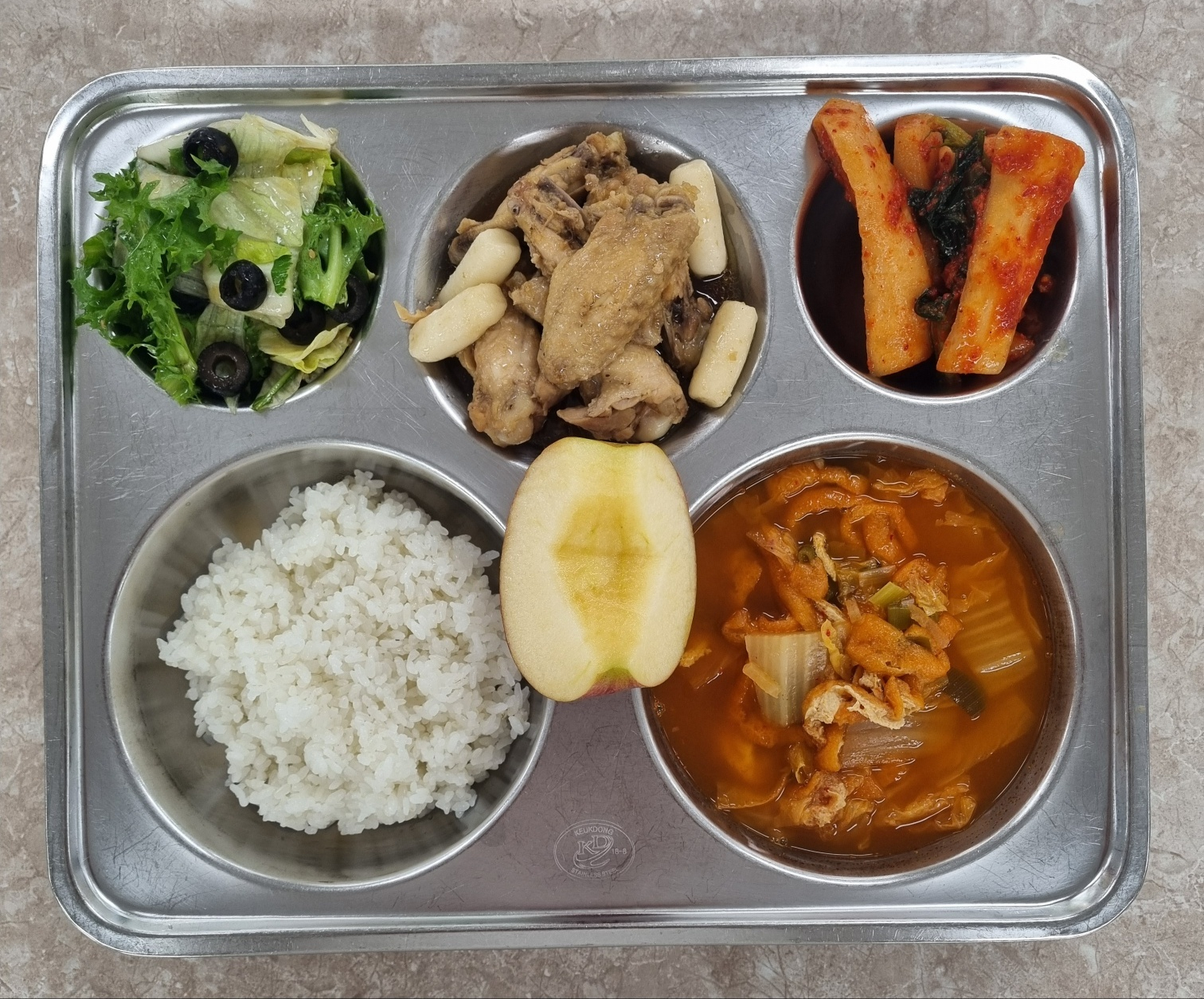 조식 식단 이미지