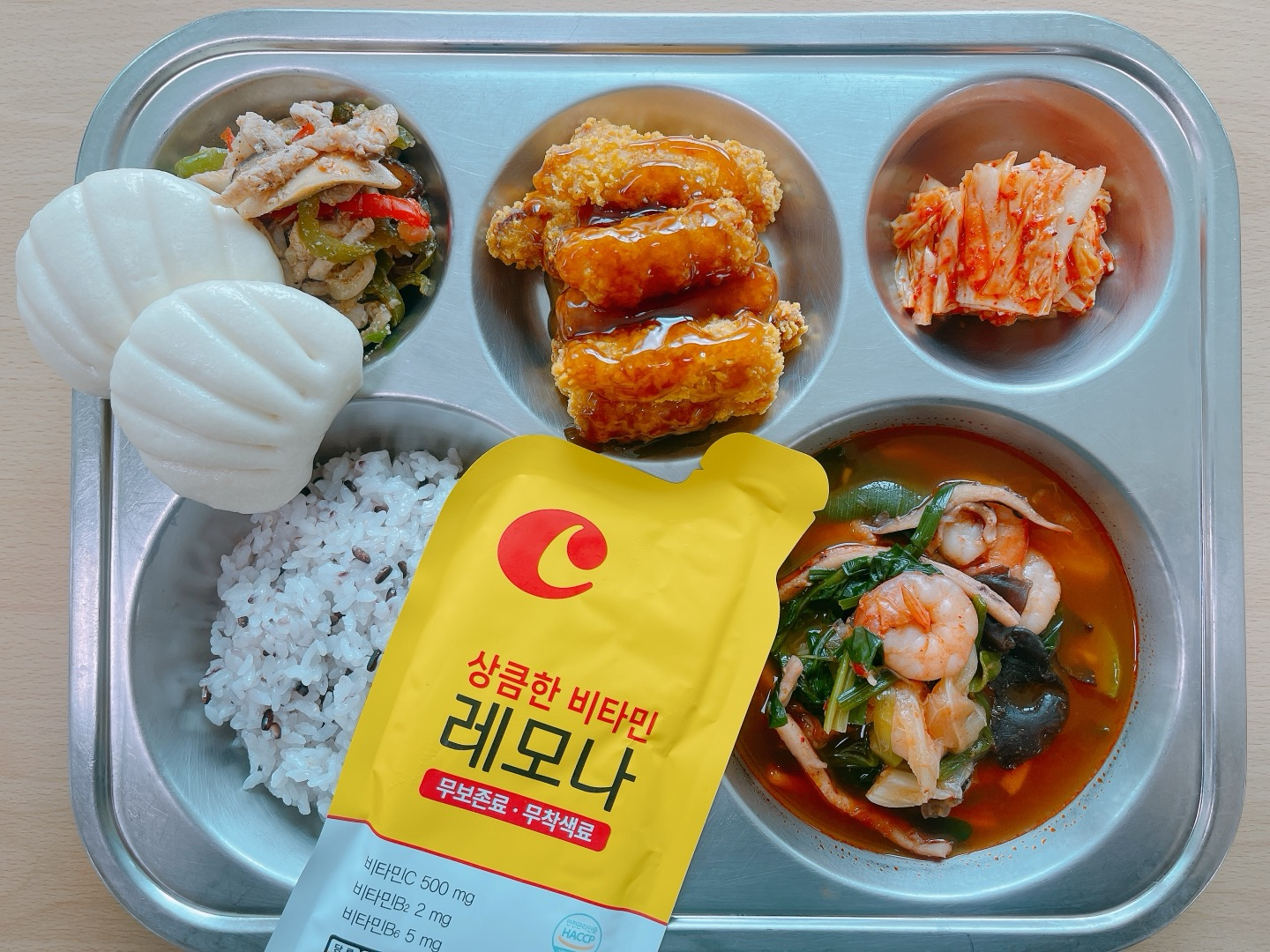 중식 식단 이미지