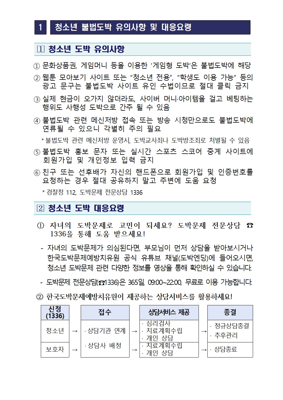 청소년 불법도박 및 불법사채 피해 예방 안내 가정통신문002