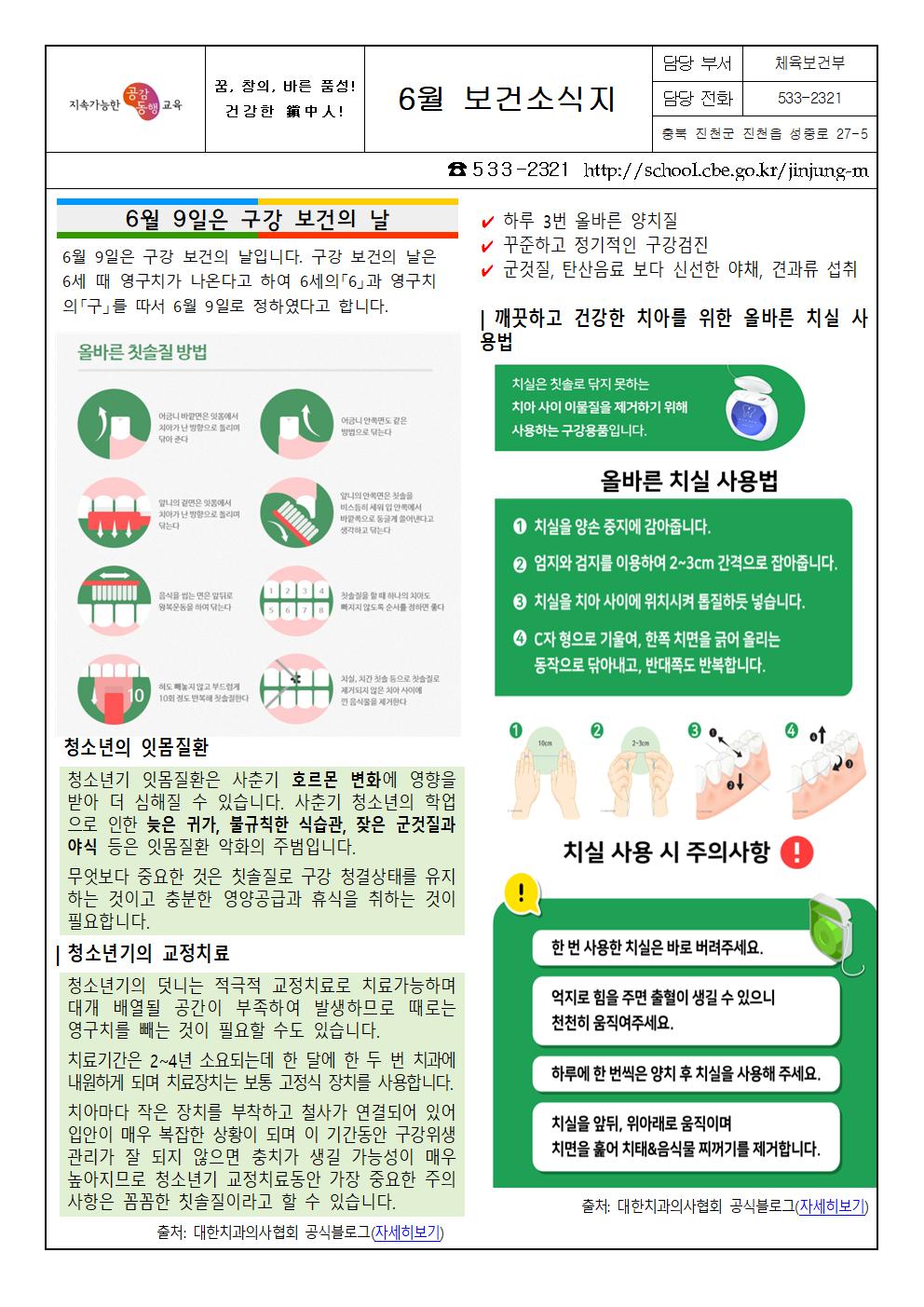 6월 보건소식지001