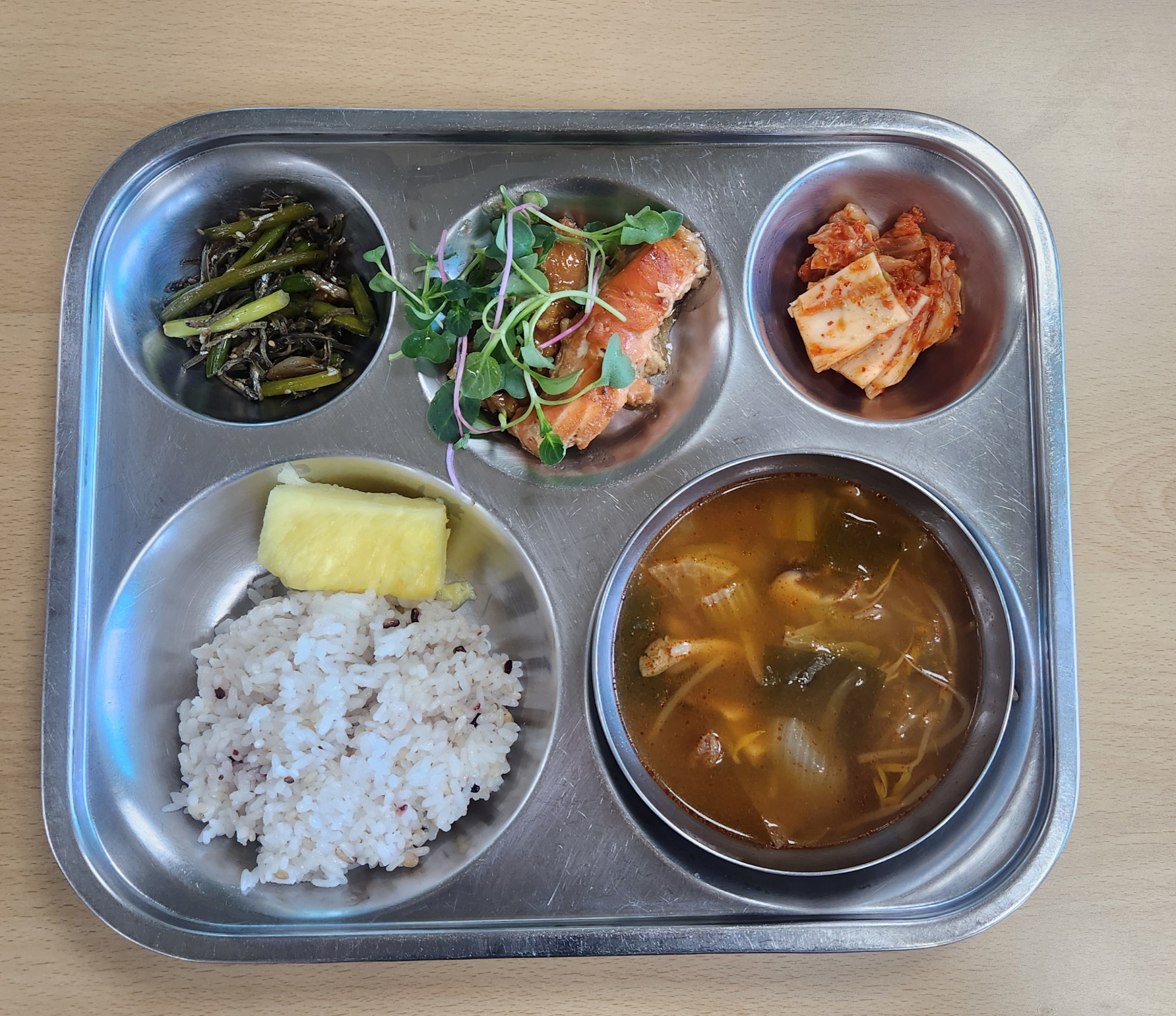 중식 식단 이미지