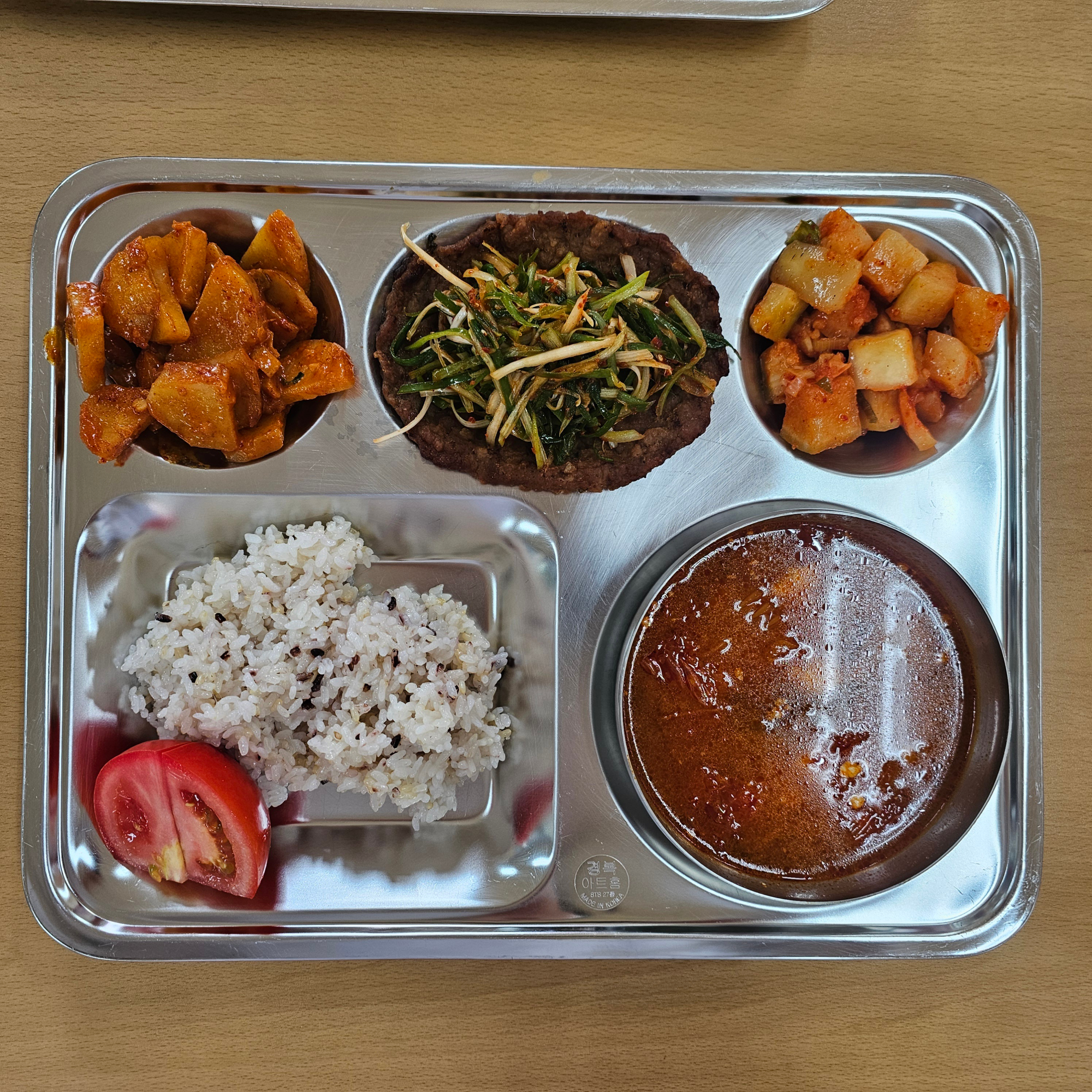 중식 식단 이미지