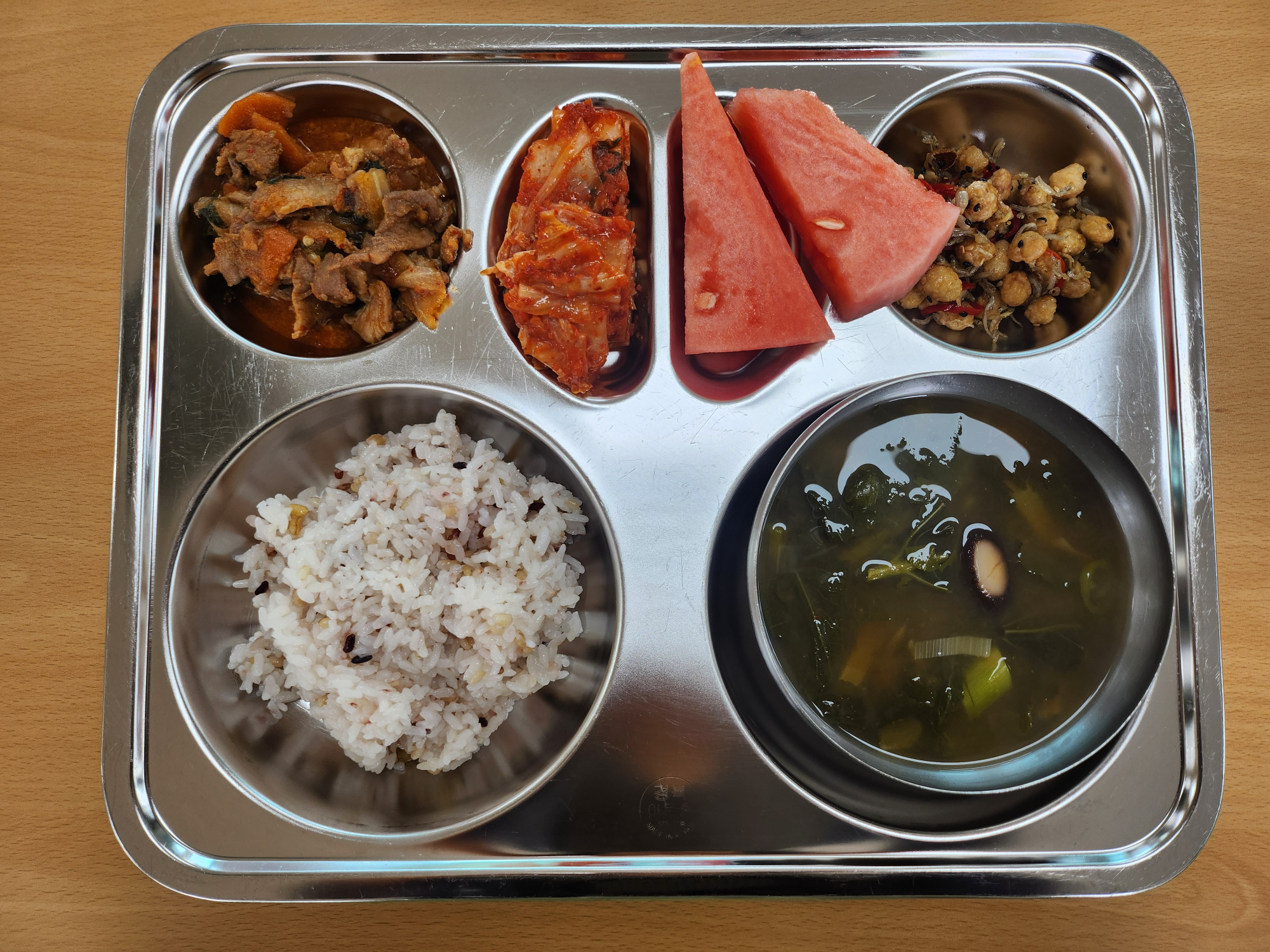 중식 식단 이미지