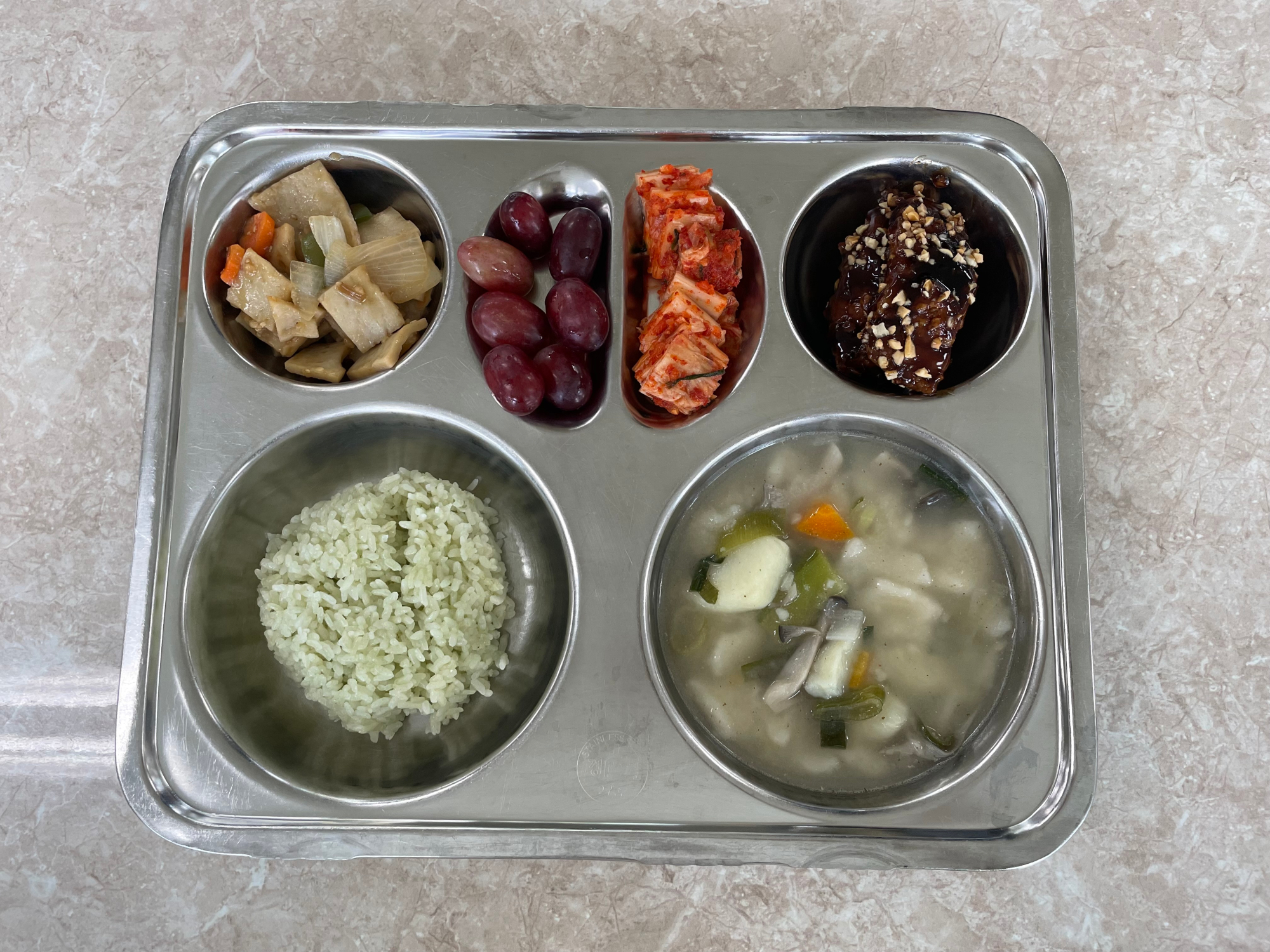 중식 식단 이미지